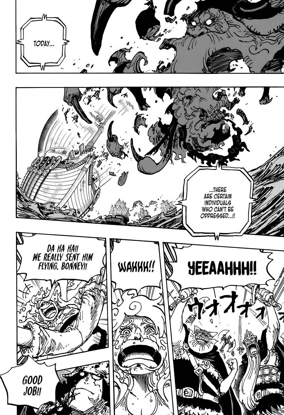 One Piece Chapter 1121 page 10 - Chapter 1121: The Ebb and Flow of the Ages