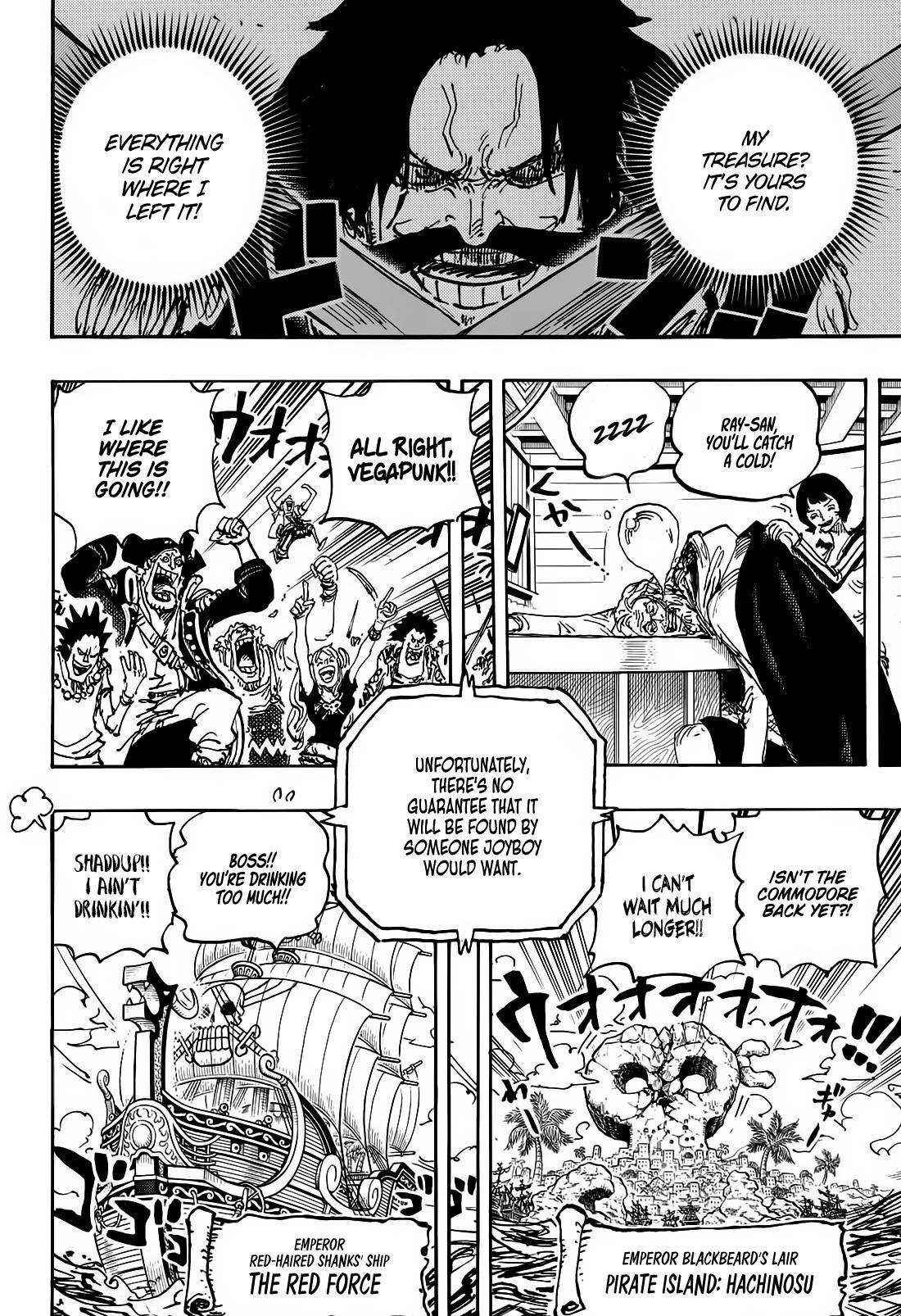 One Piece Chapter 1121 page 12 - Chapter 1121: The Ebb and Flow of the Ages