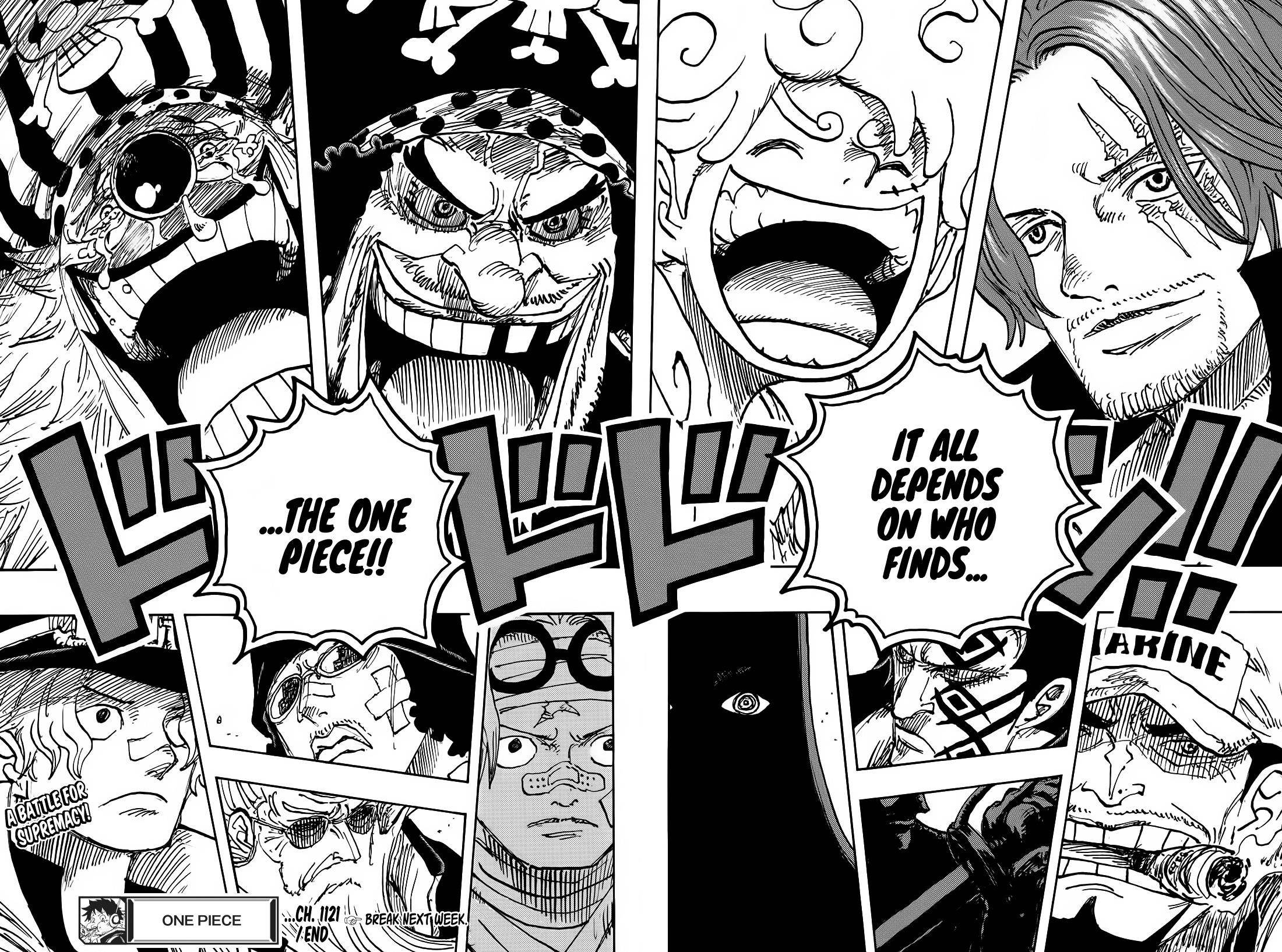 One Piece Chapter 1121 page 14 - Chapter 1121: The Ebb and Flow of the Ages