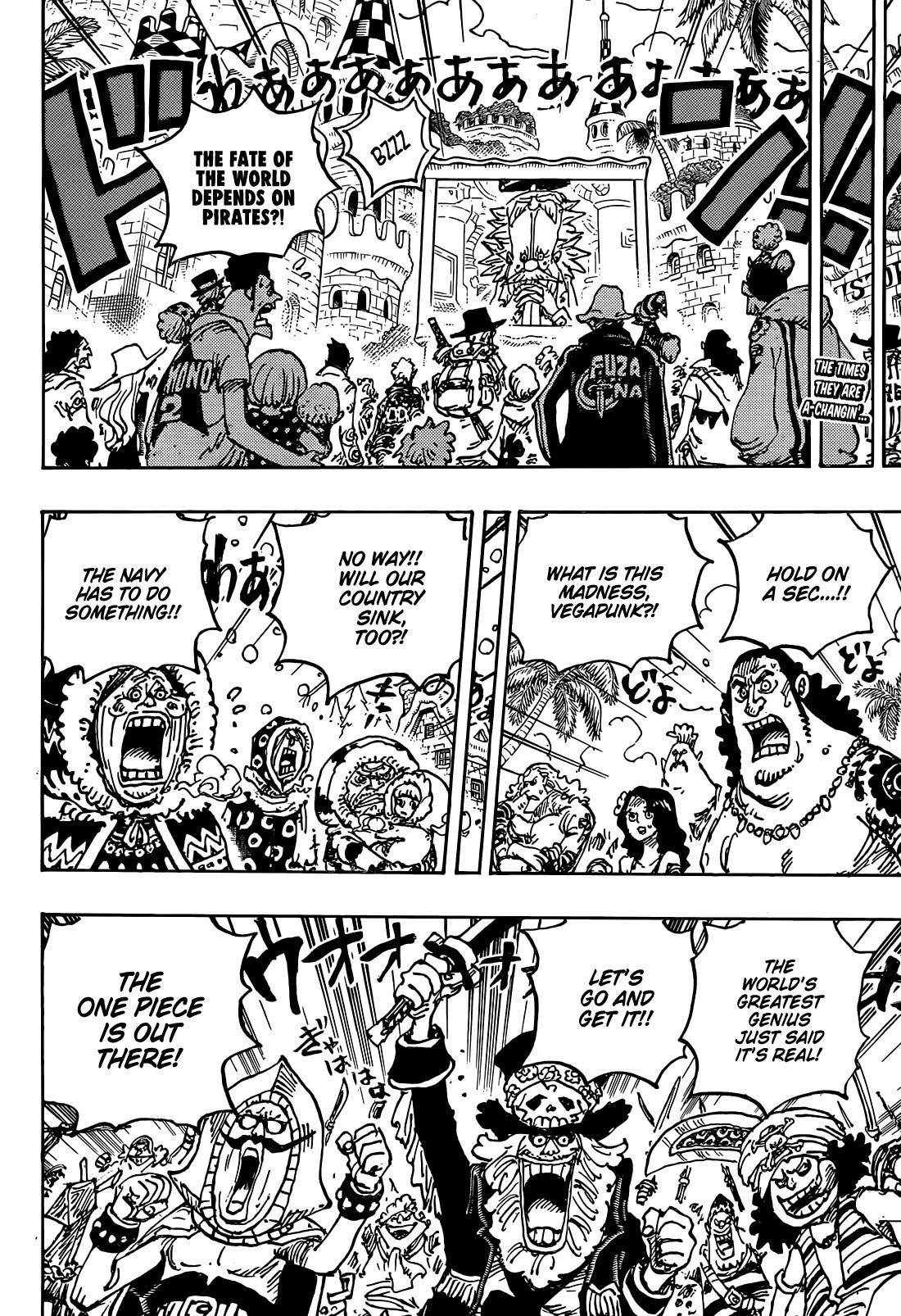 One Piece Chapter 1122 page 3 - Chapter 1122: Time is Right