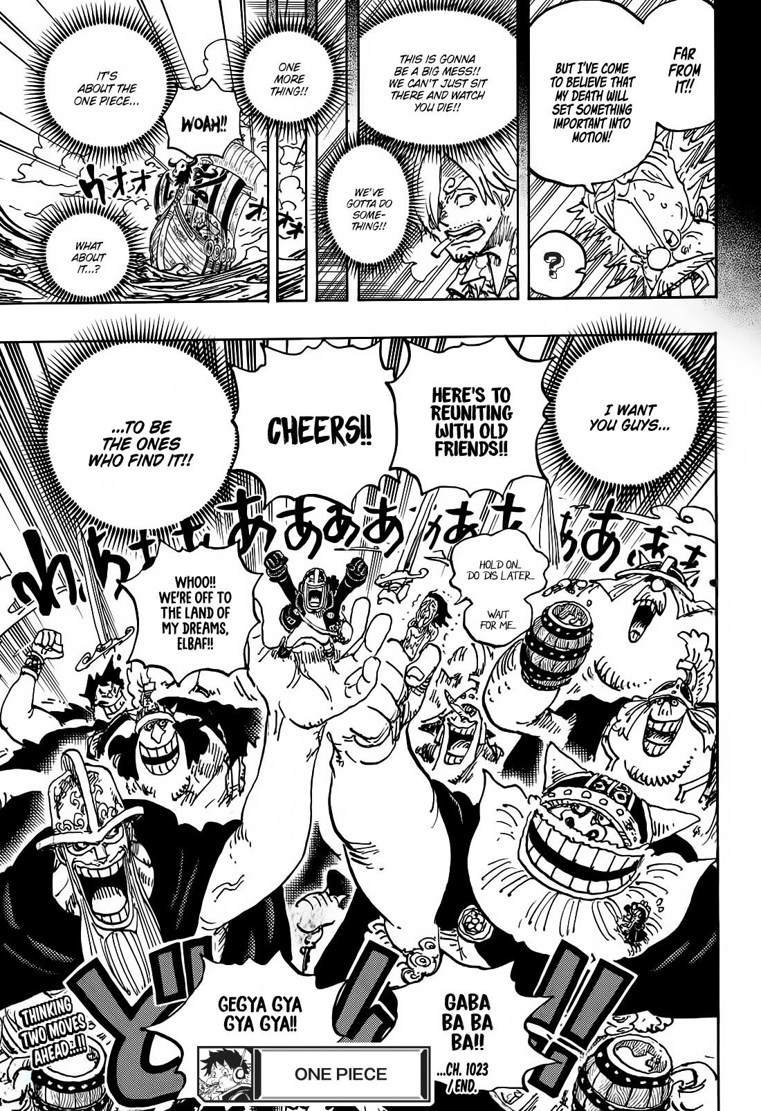 One Piece Chapter 1123 page 16 - Chapter 1123: The Void Fortnight