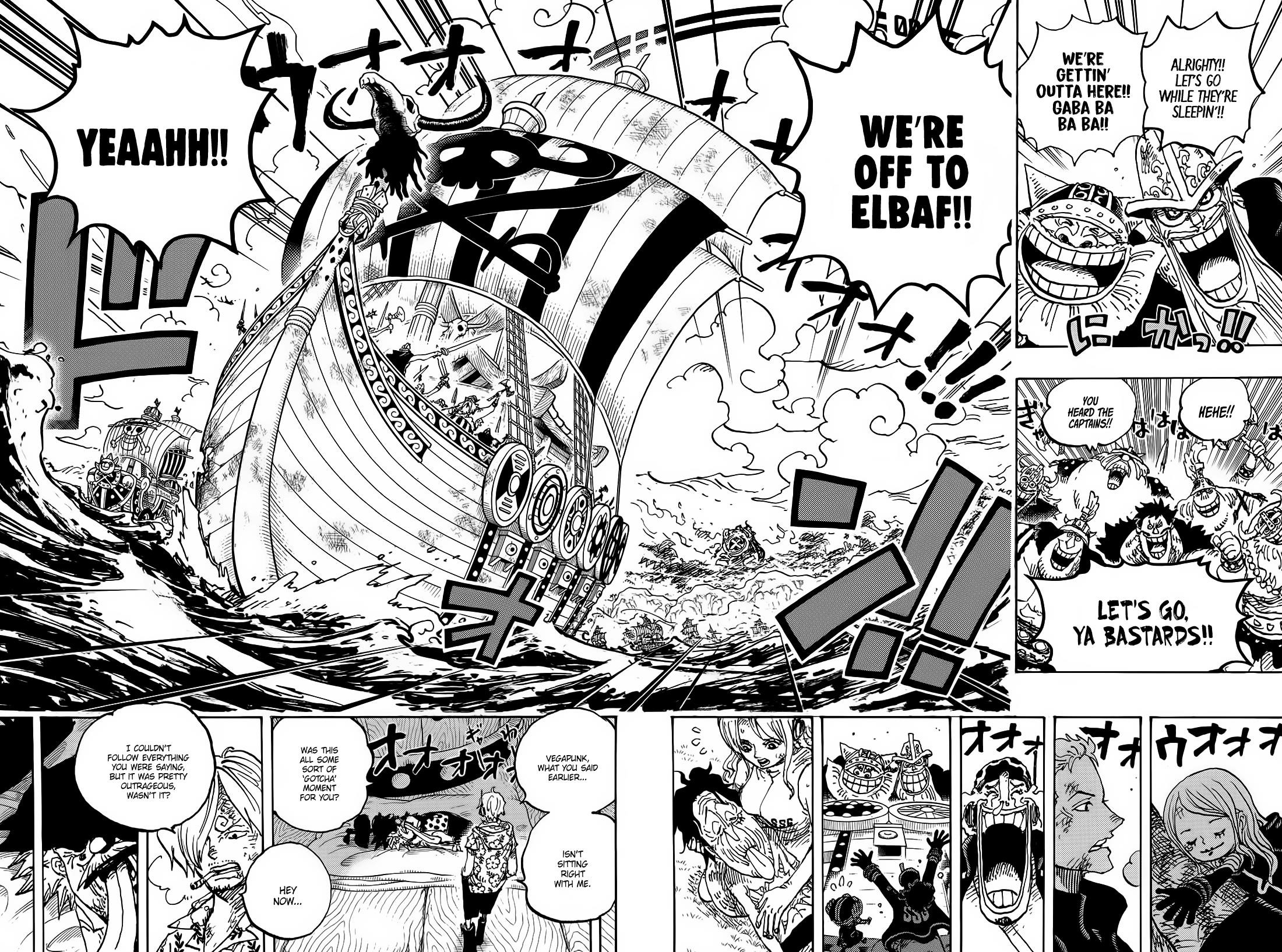 One Piece Chapter 1123 page 4 - Chapter 1123: The Void Fortnight