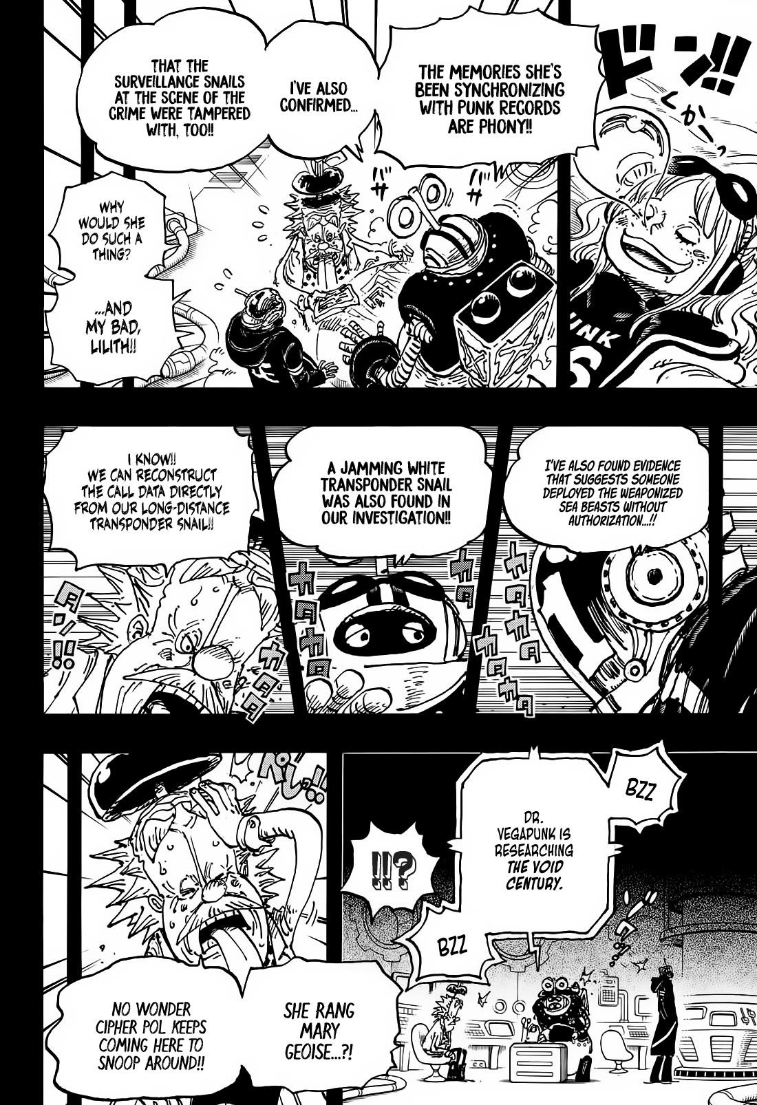 One Piece Chapter 1123 page 7 - Chapter 1123: The Void Fortnight