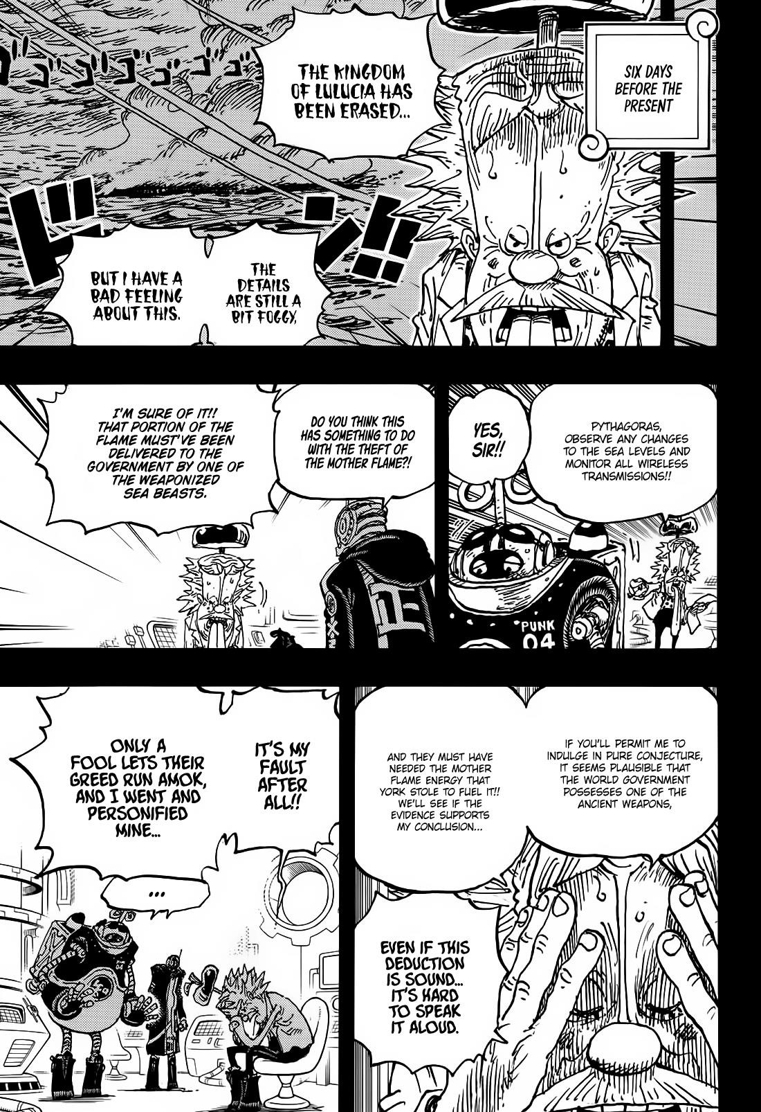 One Piece Chapter 1123 page 8 - Chapter 1123: The Void Fortnight