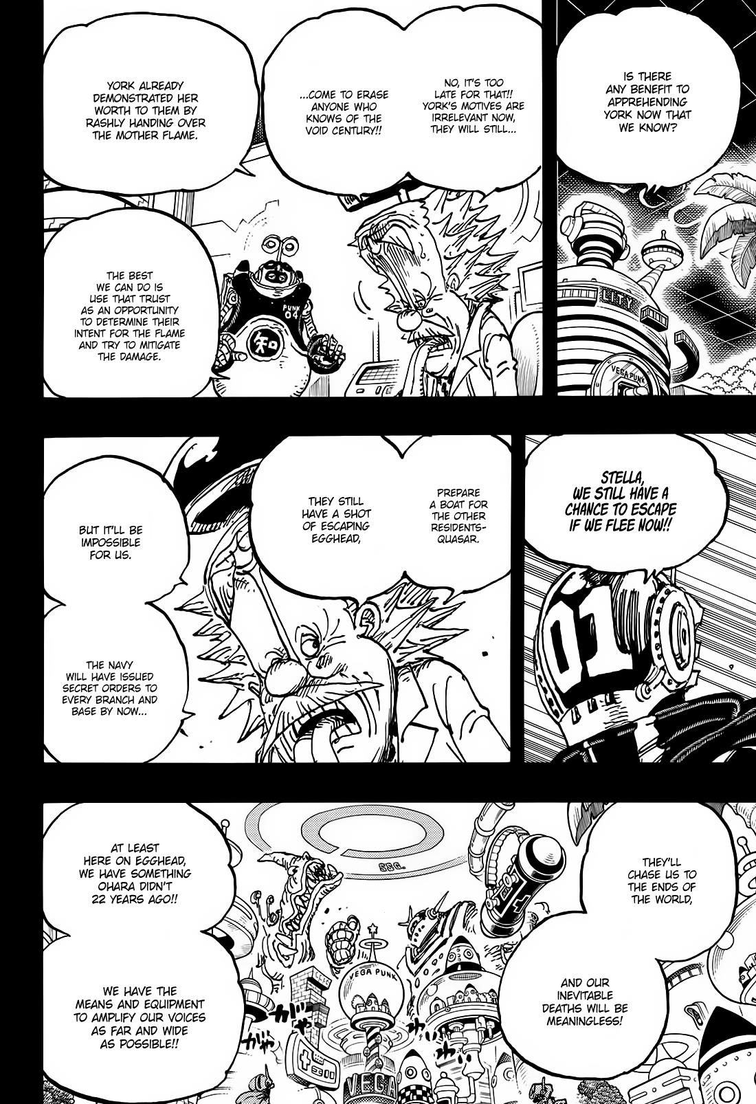 One Piece Chapter 1123 page 9 - Chapter 1123: The Void Fortnight