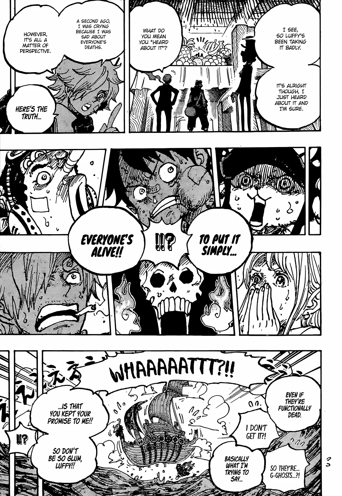 One Piece Chapter 1124 page 10 - Chapter 1124: Close Friend