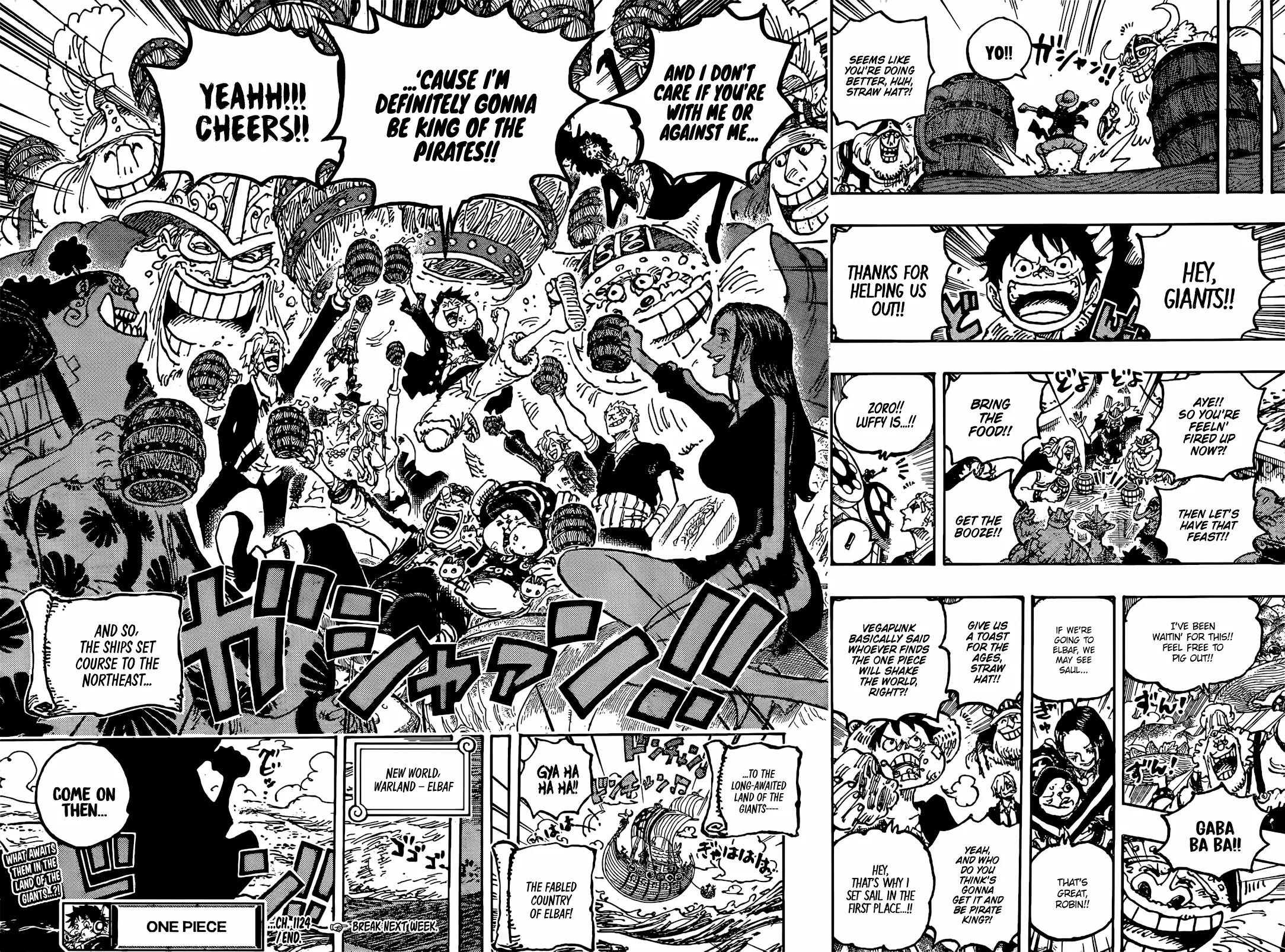 One Piece Chapter 1124 page 11 - Chapter 1124: Close Friend