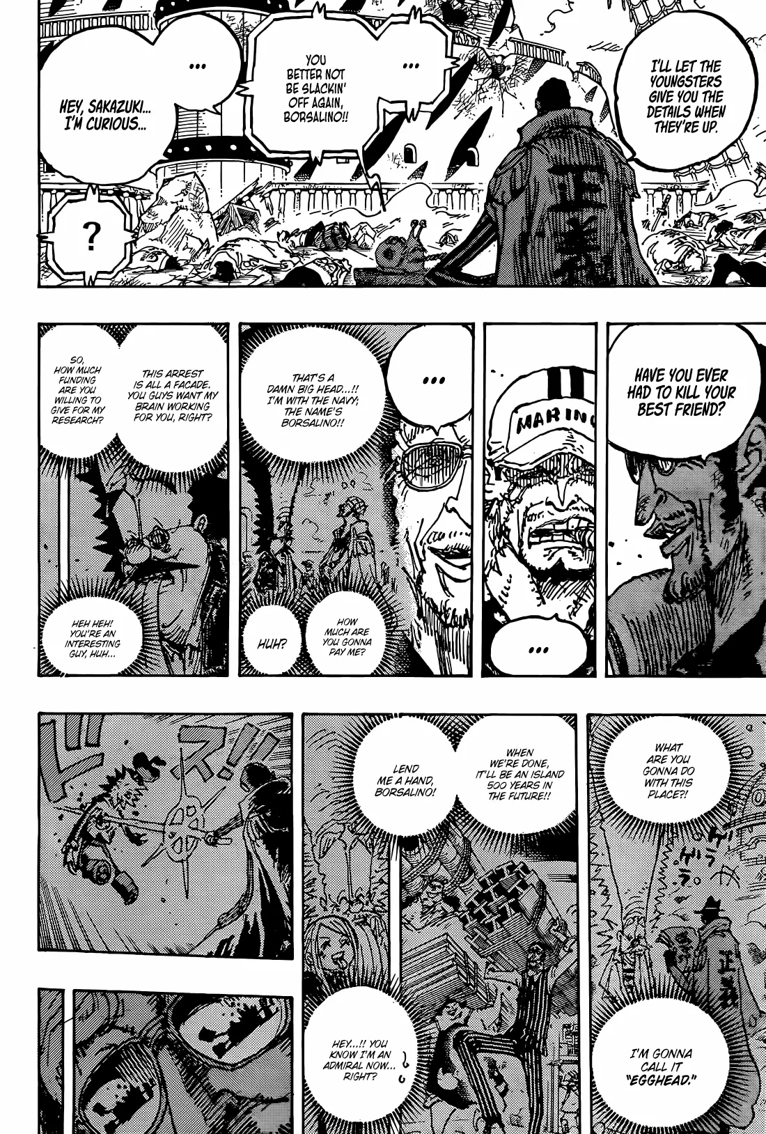 One Piece Chapter 1124 page 5 - Chapter 1124: Close Friend