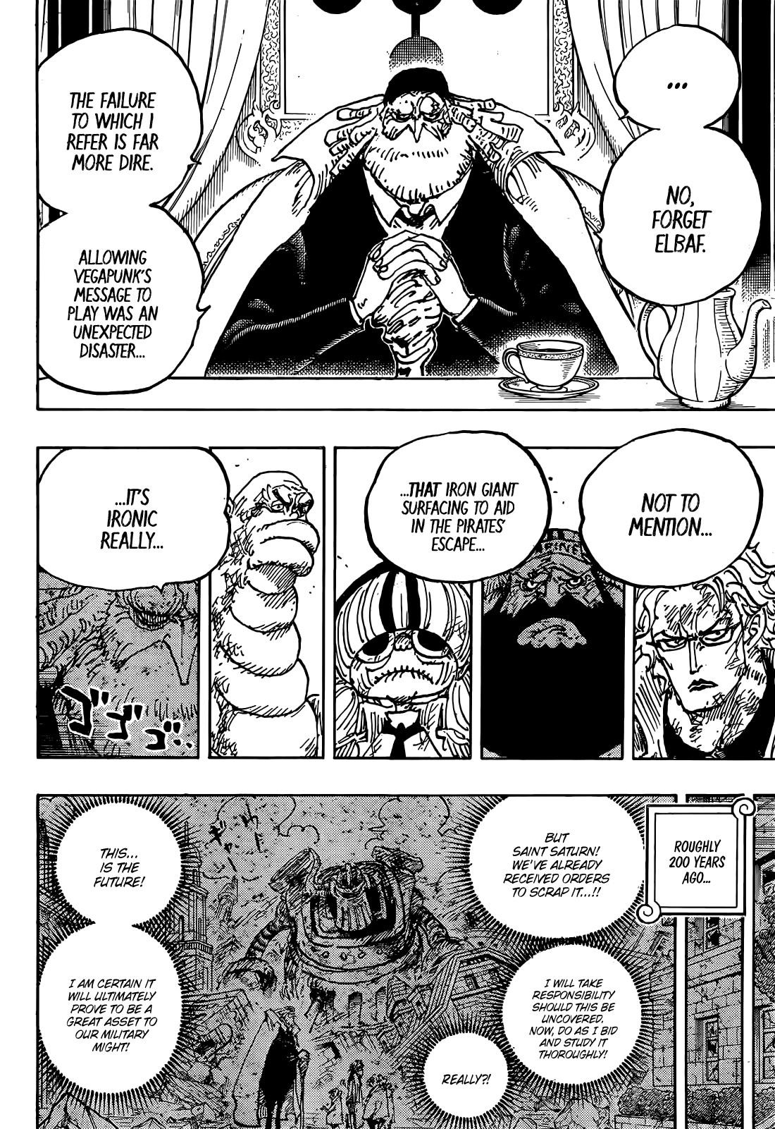 One Piece Chapter 1125 page 4 - Chapter 1125: What Death Means