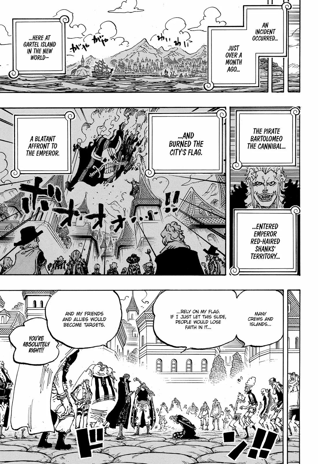 One Piece Chapter 1126 page 4 - Chapter 1126: Settling the Score