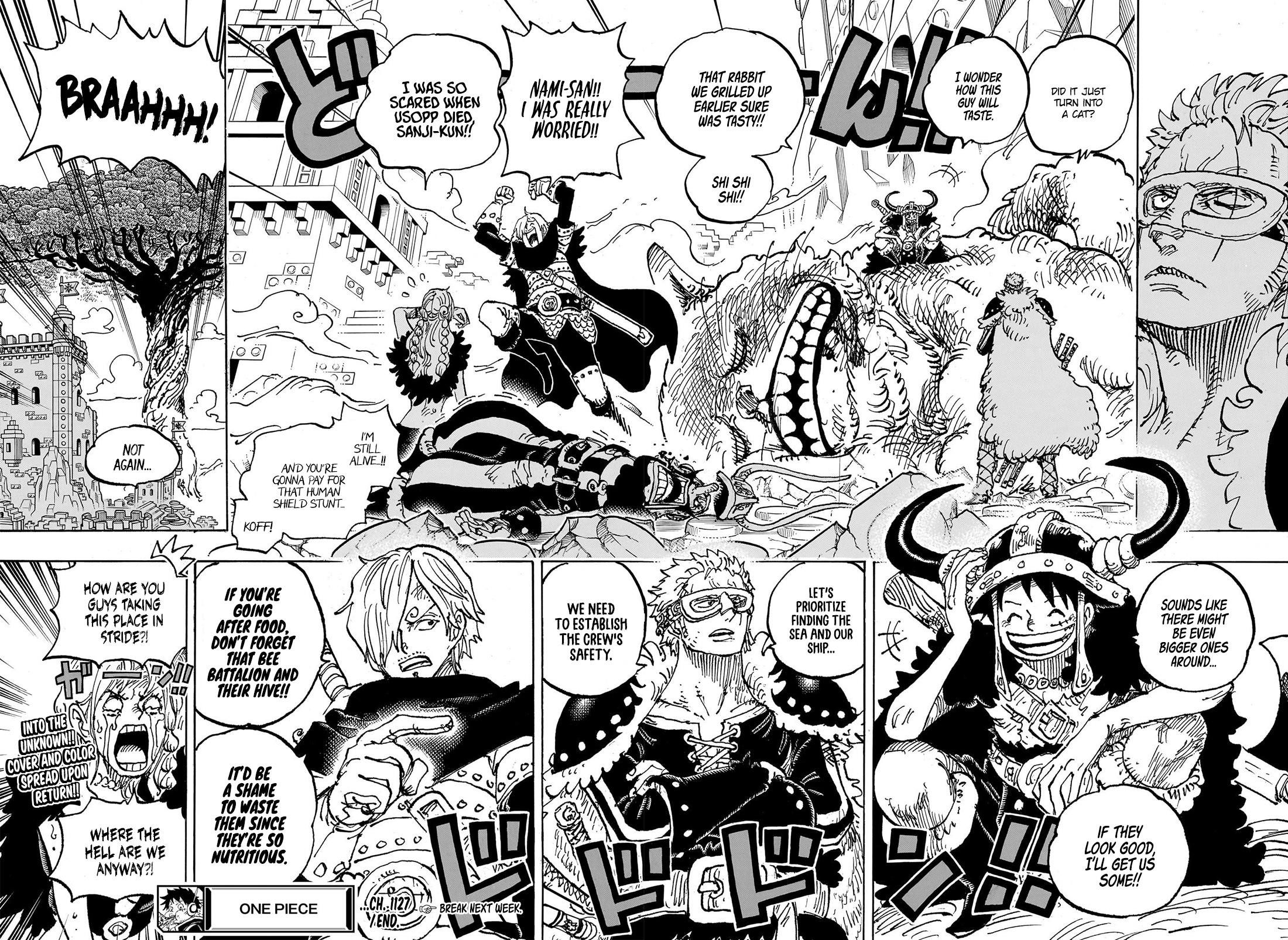 One Piece Chapter 1127 page 13 - Chapter 1127: Adventure in the Land of Mystery