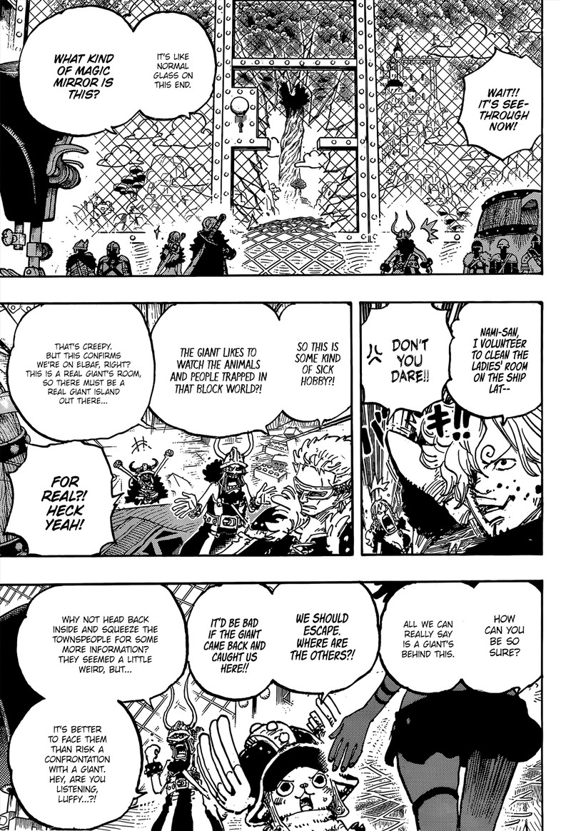 One Piece manga, chapter 1128, page 12 of 20