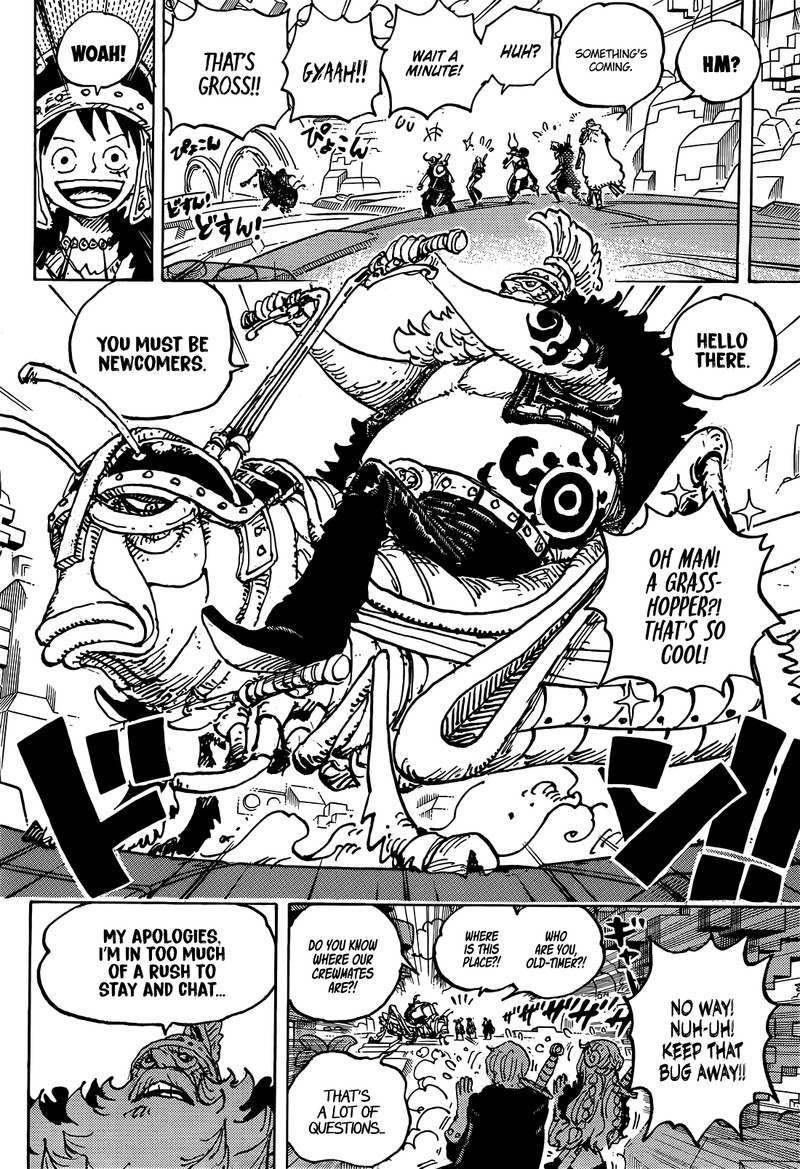 One Piece manga, chapter 1128, page 6 of 20