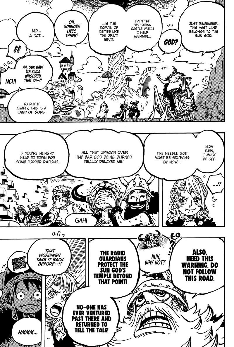 One Piece manga, chapter 1128, page 7 of 20