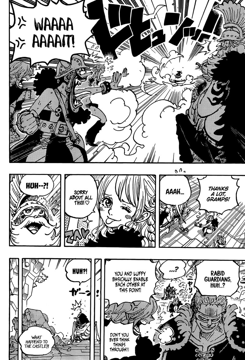 One Piece manga, chapter 1128, page 8 of 20