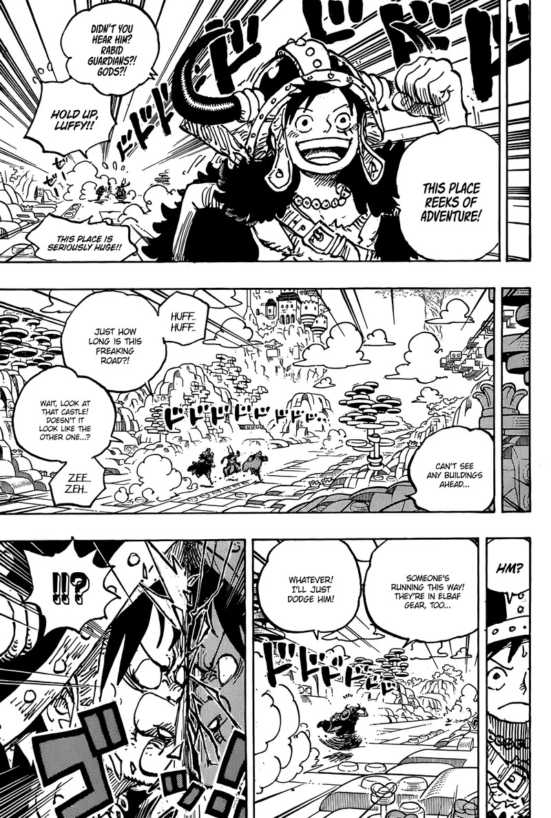 One Piece manga, chapter 1128, page 9 of 20