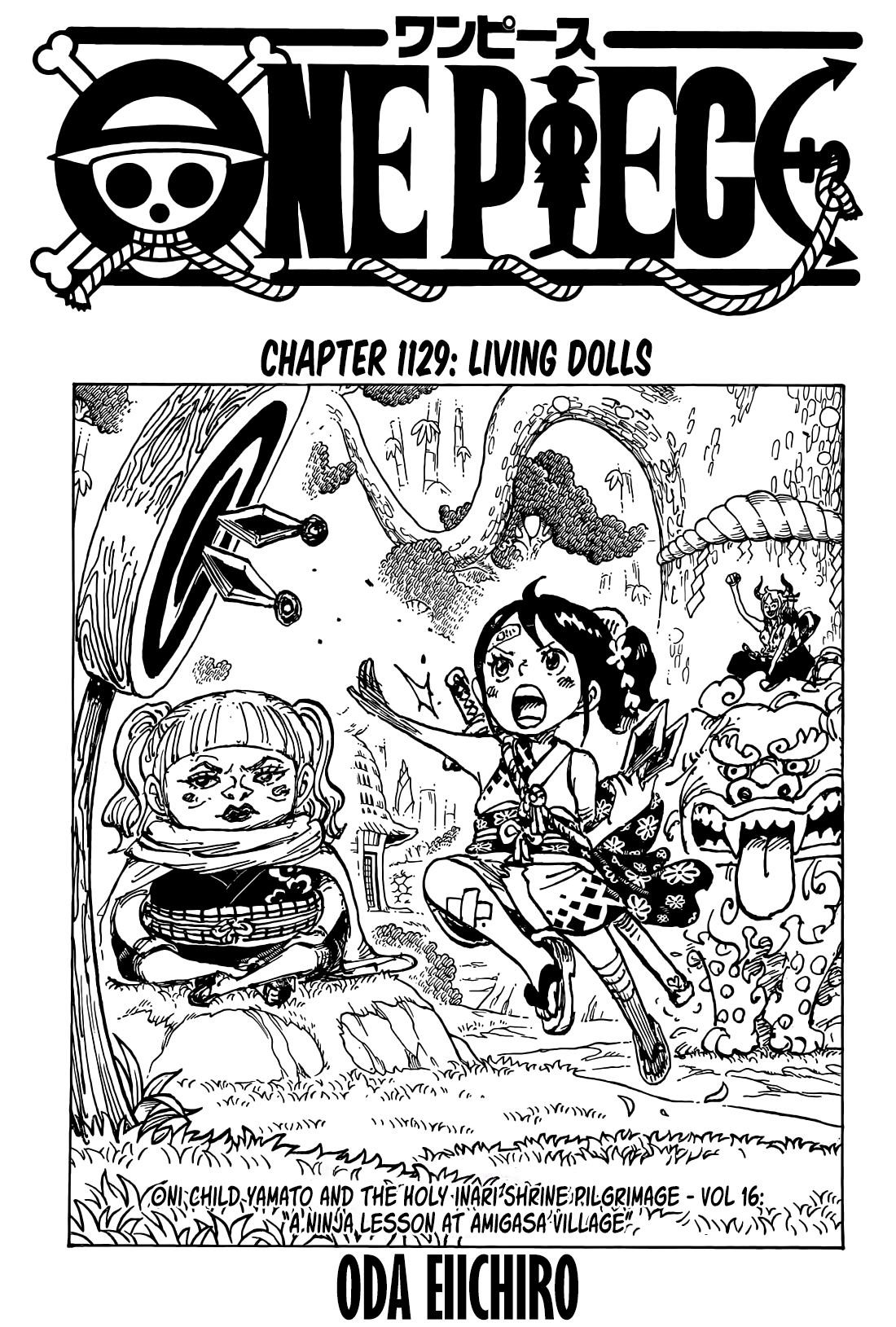 One Piece Chapter 1129 page 1 - Chapter 1129: Livedolls
