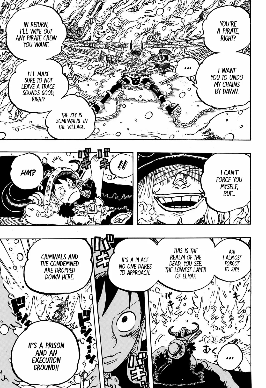 One Piece Chapter 1131 page 5 - Chapter 1131: Loki in the Underworld