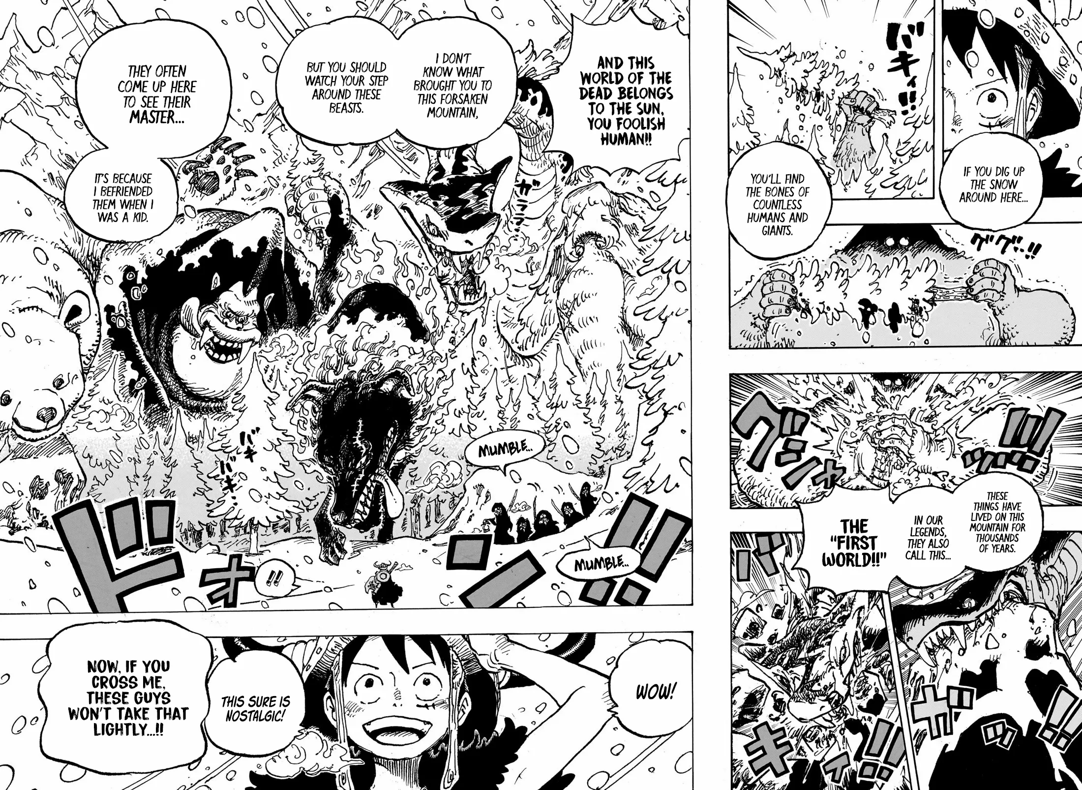 One Piece Chapter 1131 page 6 - Chapter 1131: Loki in the Underworld