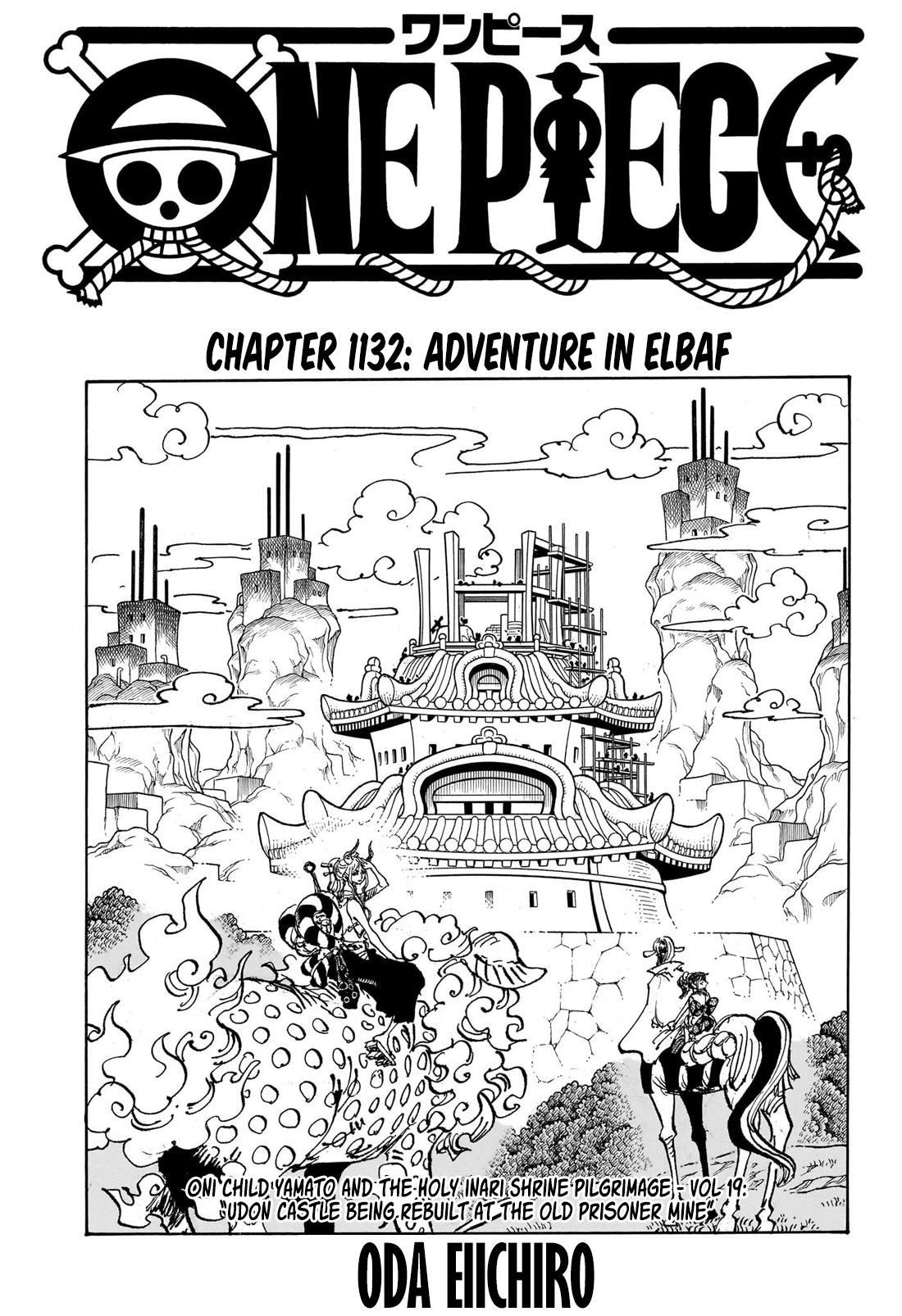 One Piece Chapter 1132 page 1 - Chapter 1132: Adventure in Elbaph