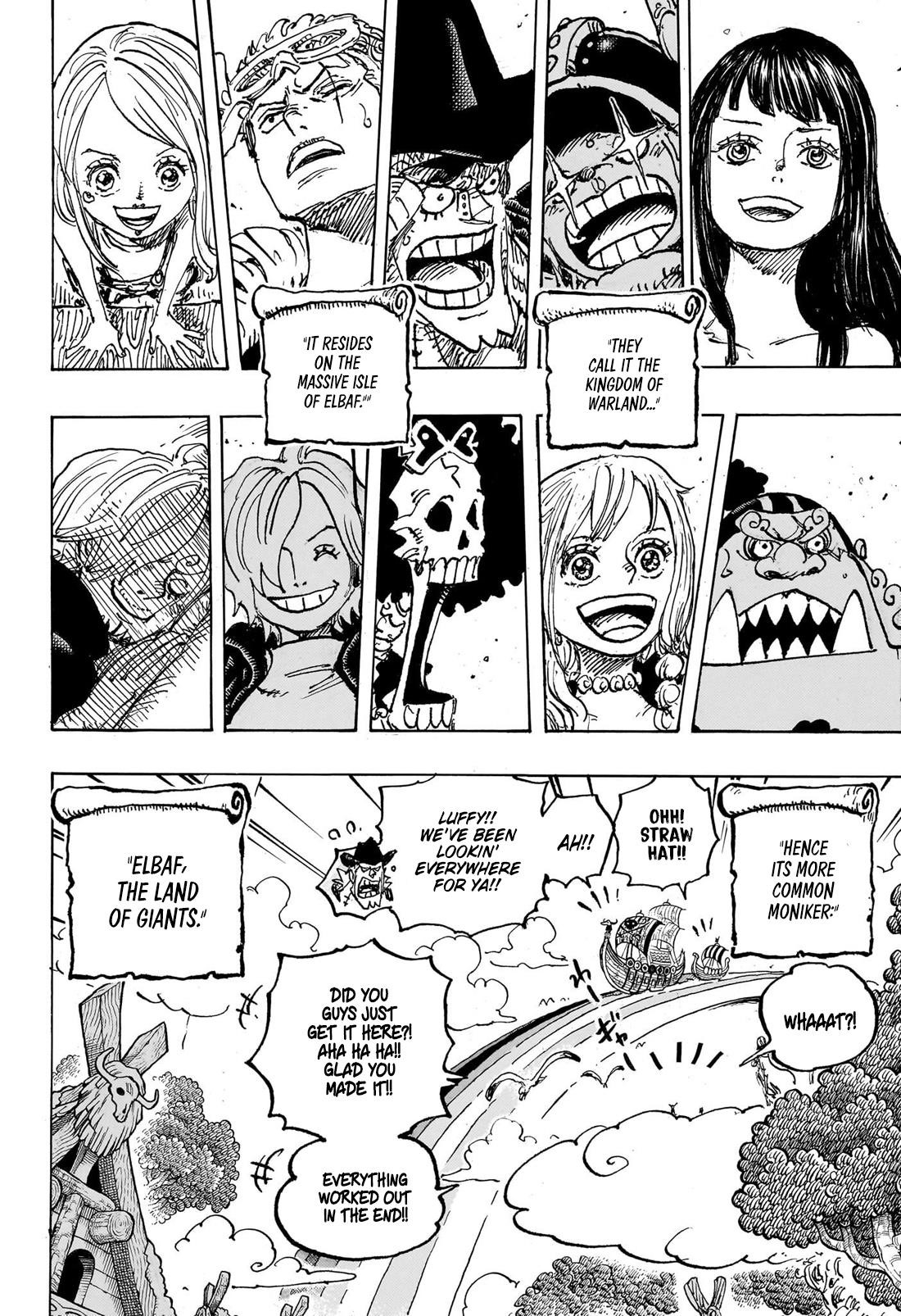 One Piece Chapter 1132 page 14 - Chapter 1132: Adventure in Elbaph