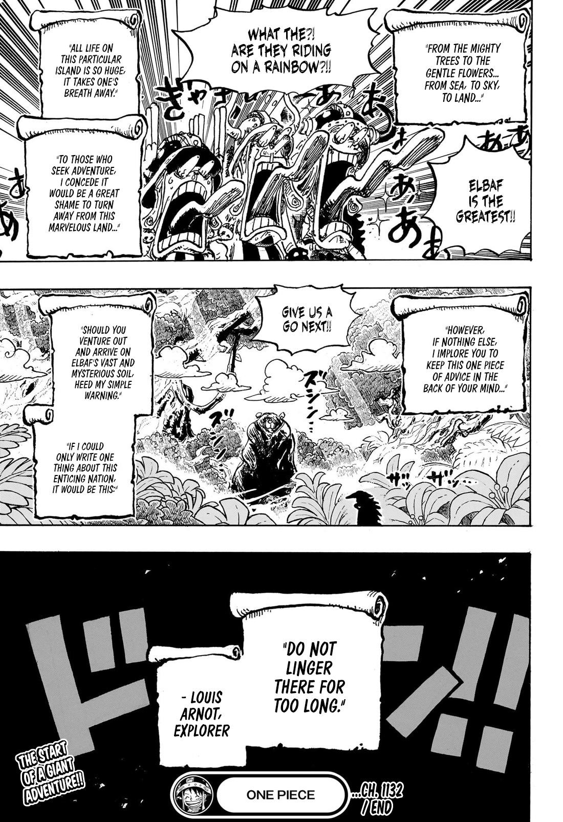 One Piece Chapter 1132 page 15 - Chapter 1132: Adventure in Elbaph