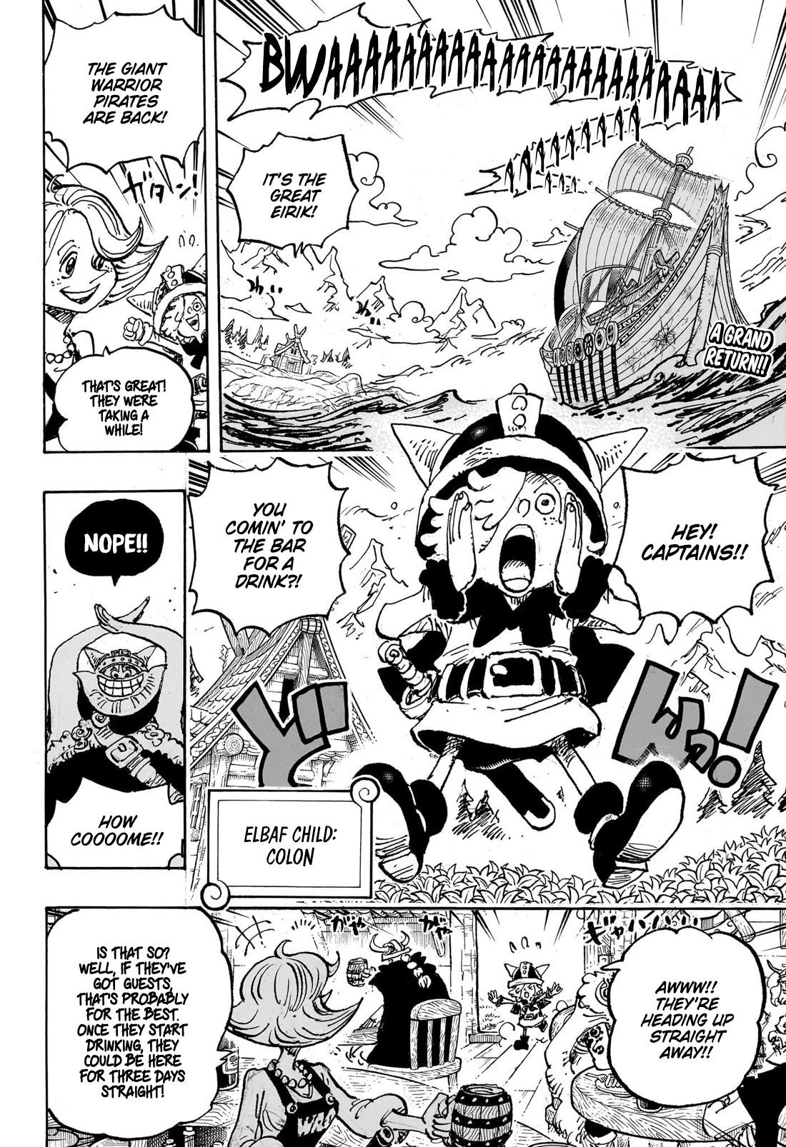 One Piece Chapter 1132 page 2 - Chapter 1132: Adventure in Elbaph
