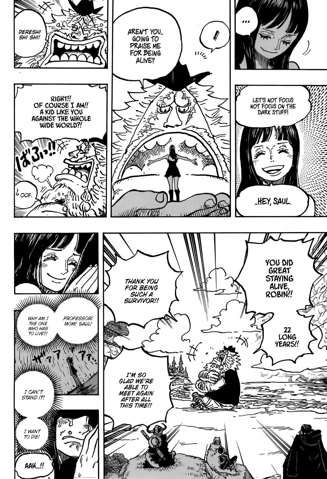 One Piece Chapter 1133 page 14 - Chapter 1133: I Want You to Praise Me
