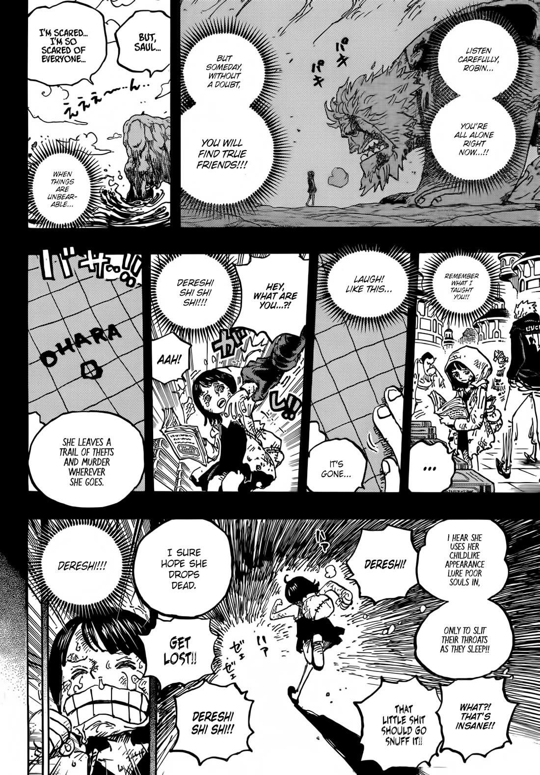 One Piece Chapter 1133 page 4 - Chapter 1133: I Want You to Praise Me