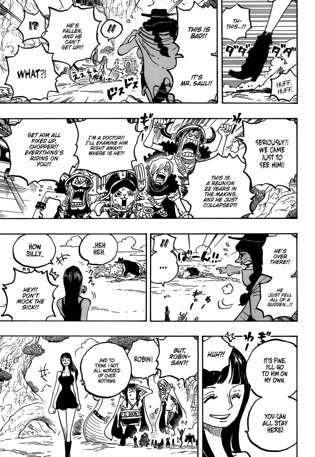 One Piece Chapter 1133 page 9 - Chapter 1133: I Want You to Praise Me