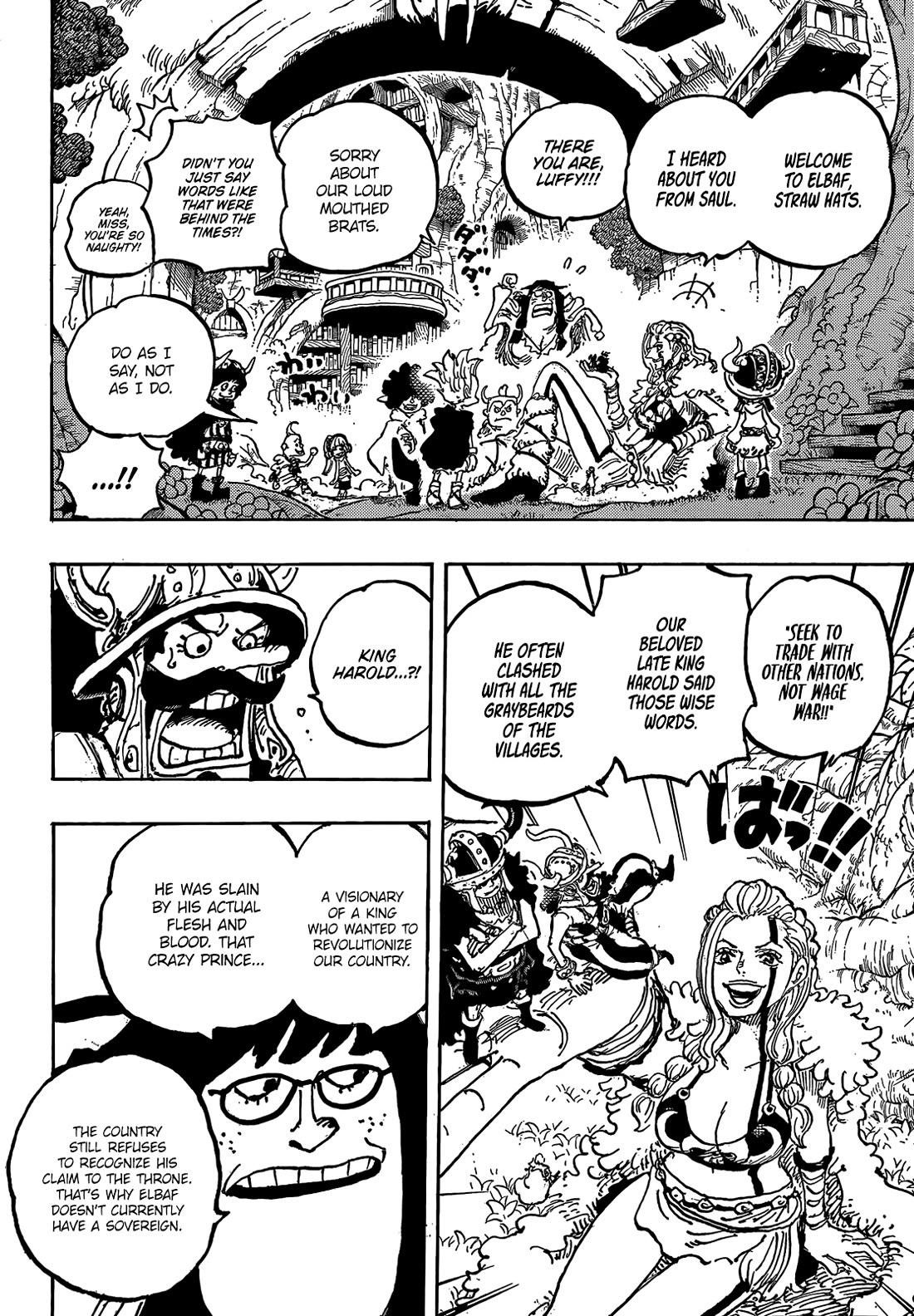One Piece Chapter 1134 page 10 - Chapter 1134: The Owl Library