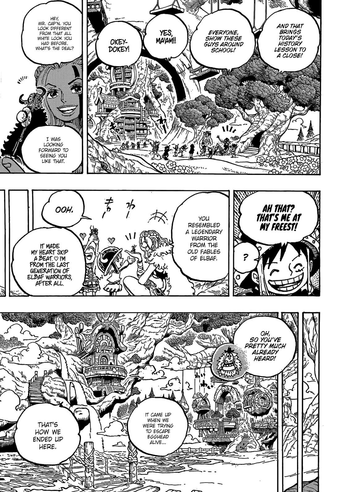 One Piece Chapter 1134 page 11 - Chapter 1134: The Owl Library