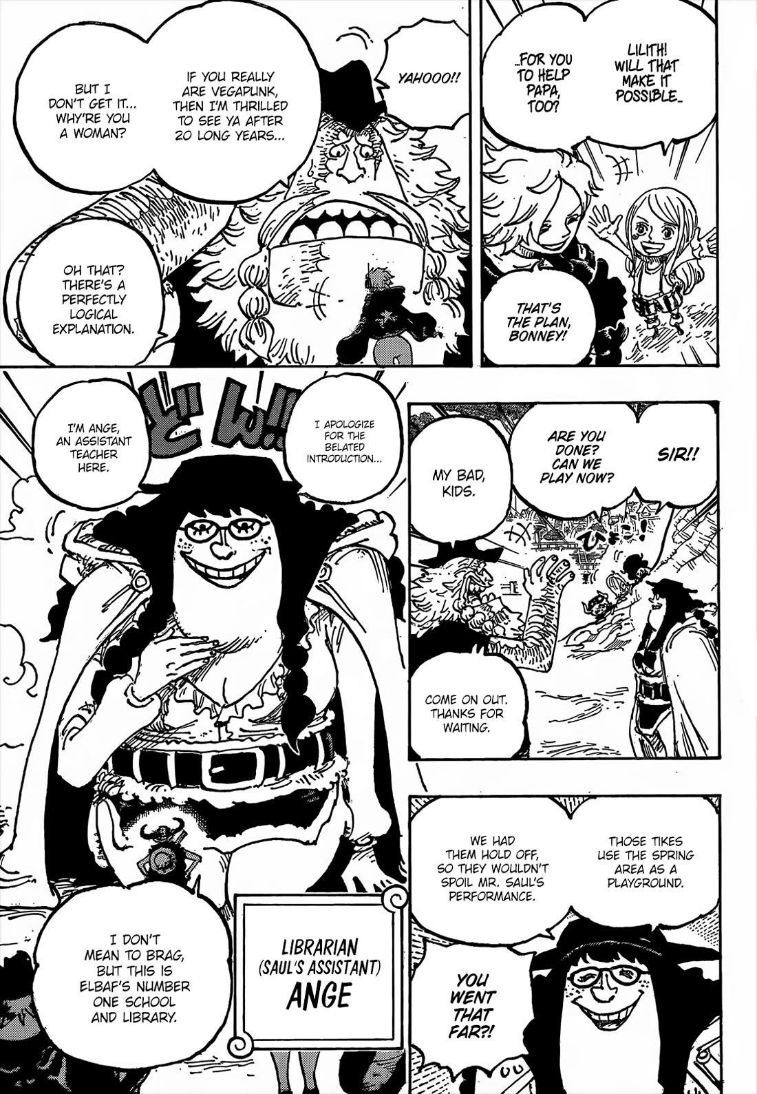 One Piece Chapter 1134 page 6 - Chapter 1134: The Owl Library