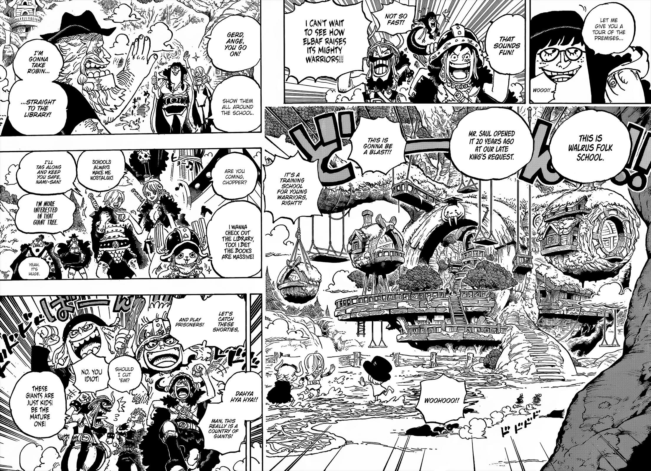 One Piece Chapter 1134 page 7 - Chapter 1134: The Owl Library