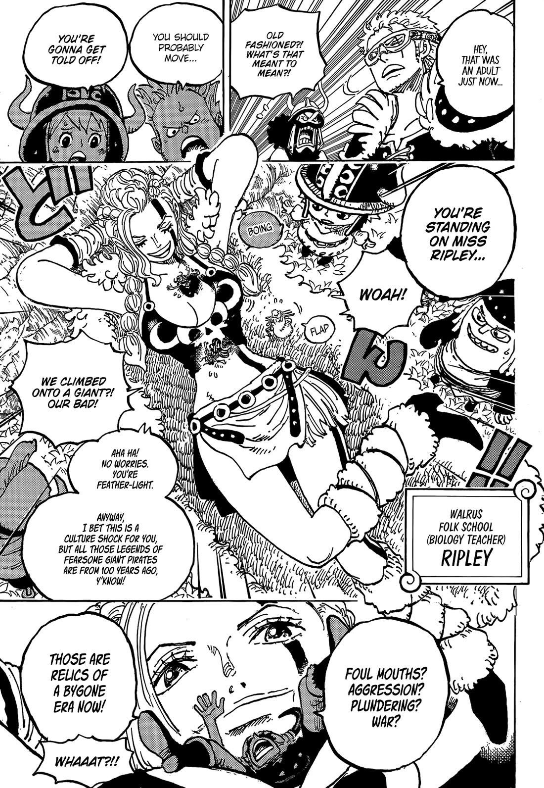 One Piece Chapter 1134 page 9 - Chapter 1134: The Owl Library