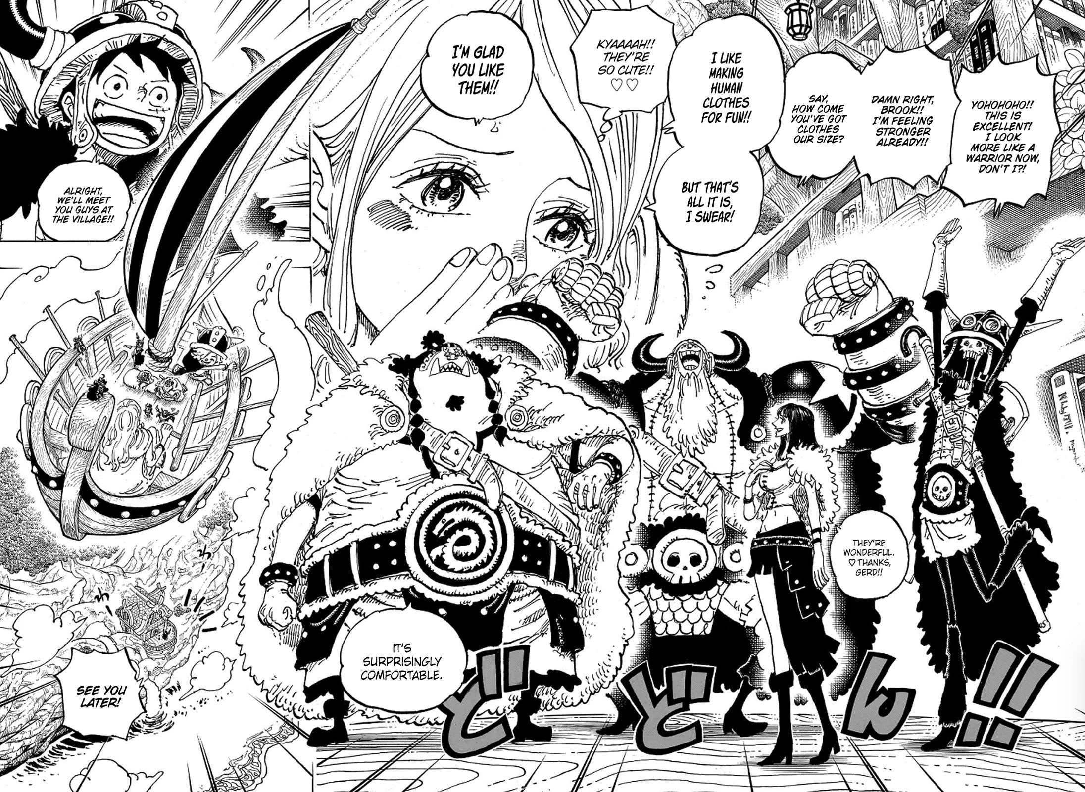 One Piece Chapter 1135 page 10 - Chapter 1135: Friends' Cups