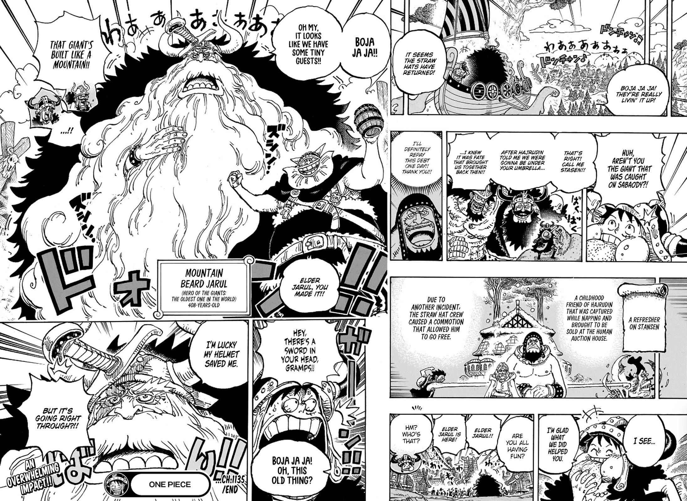 One Piece Chapter 1135 page 13 - Chapter 1135: Friends' Cups