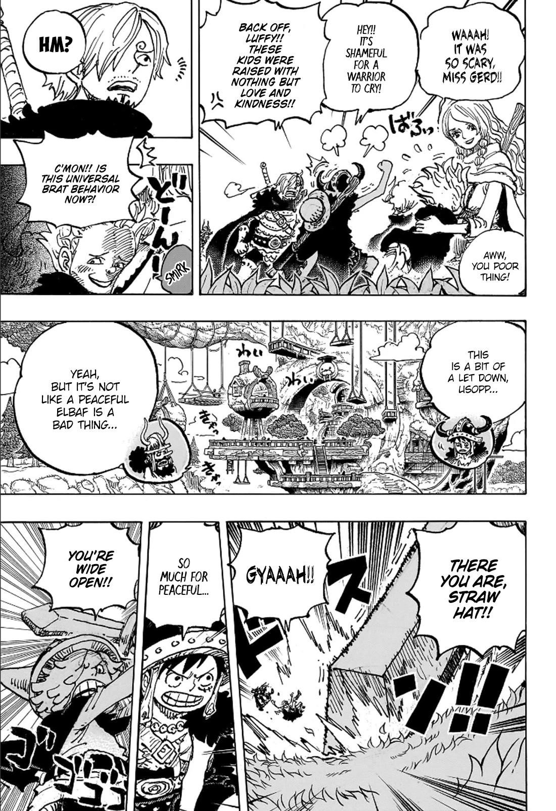 One Piece Chapter 1135 page 5 - Chapter 1135: Friends' Cups