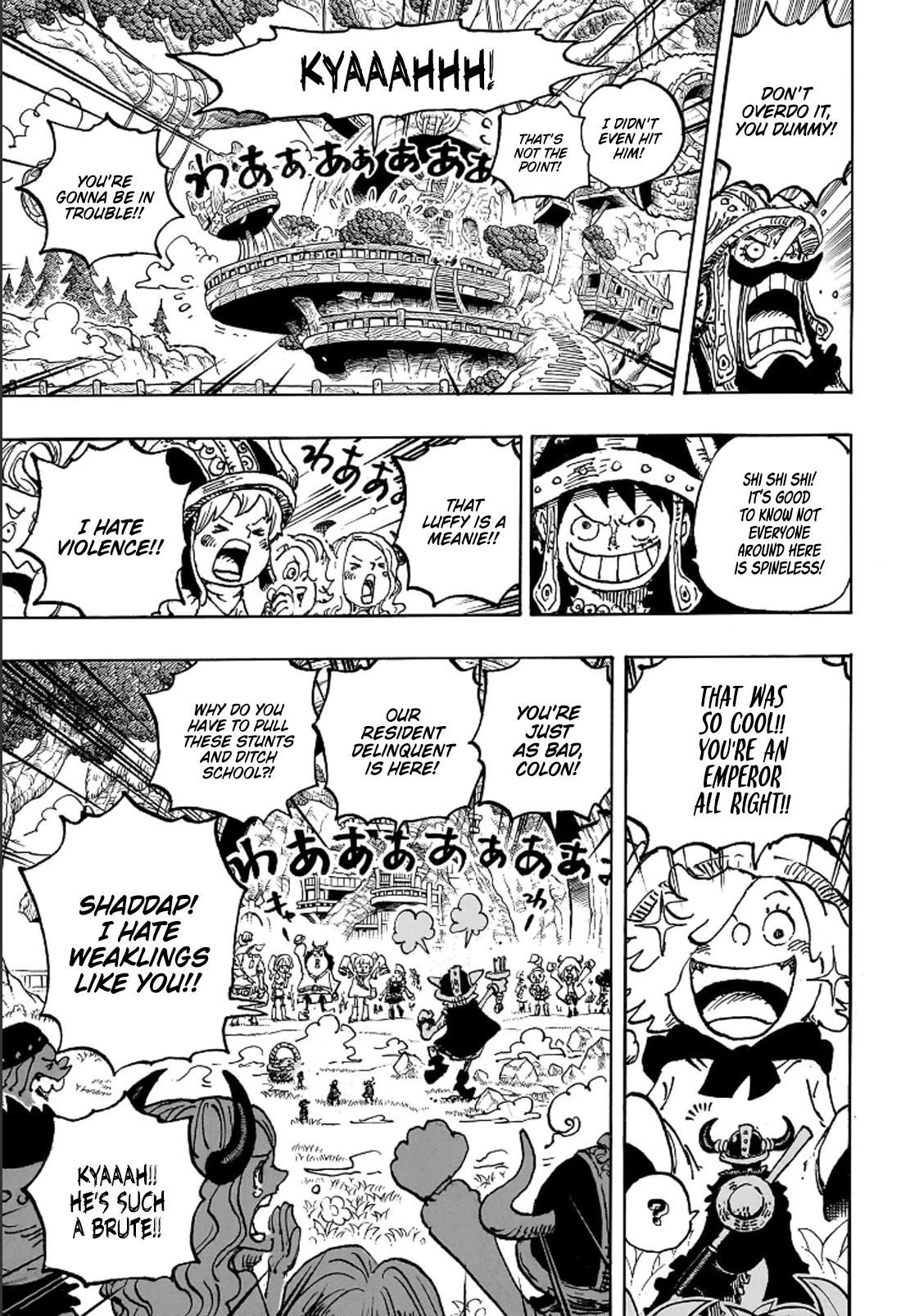 One Piece Chapter 1135 page 7 - Chapter 1135: Friends' Cups