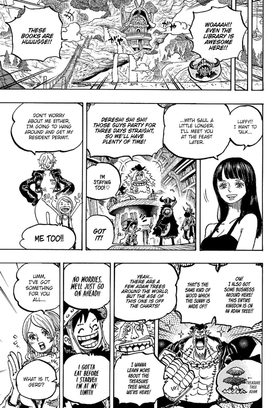 One Piece Chapter 1135 page 9 - Chapter 1135: Friends' Cups