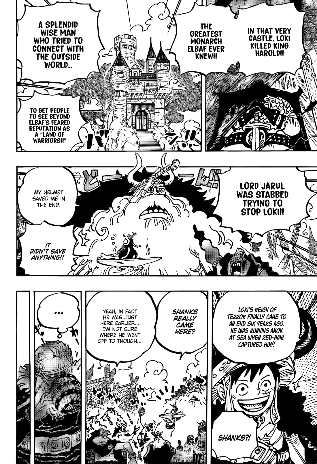 One Piece Chapter 1136 page 10 - Chapter 1136: The Land That Awaits the Sun