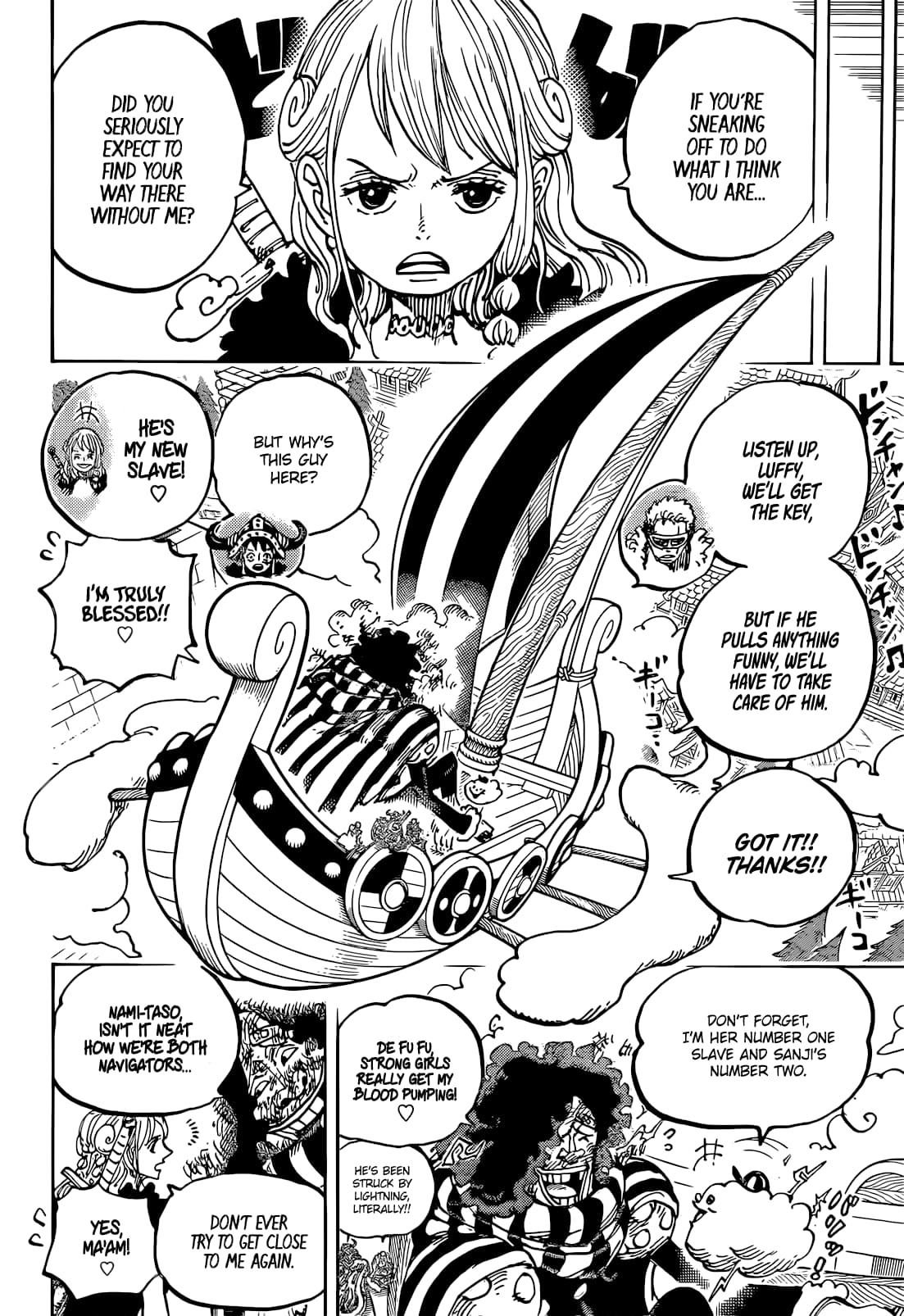 One Piece Chapter 1136 page 12 - Chapter 1136: The Land That Awaits the Sun