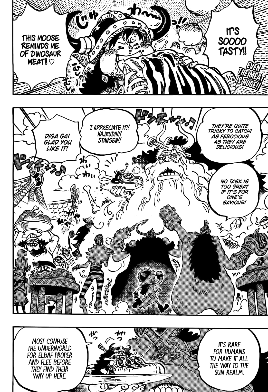 One Piece Chapter 1136 page 2 - Chapter 1136: The Land That Awaits the Sun