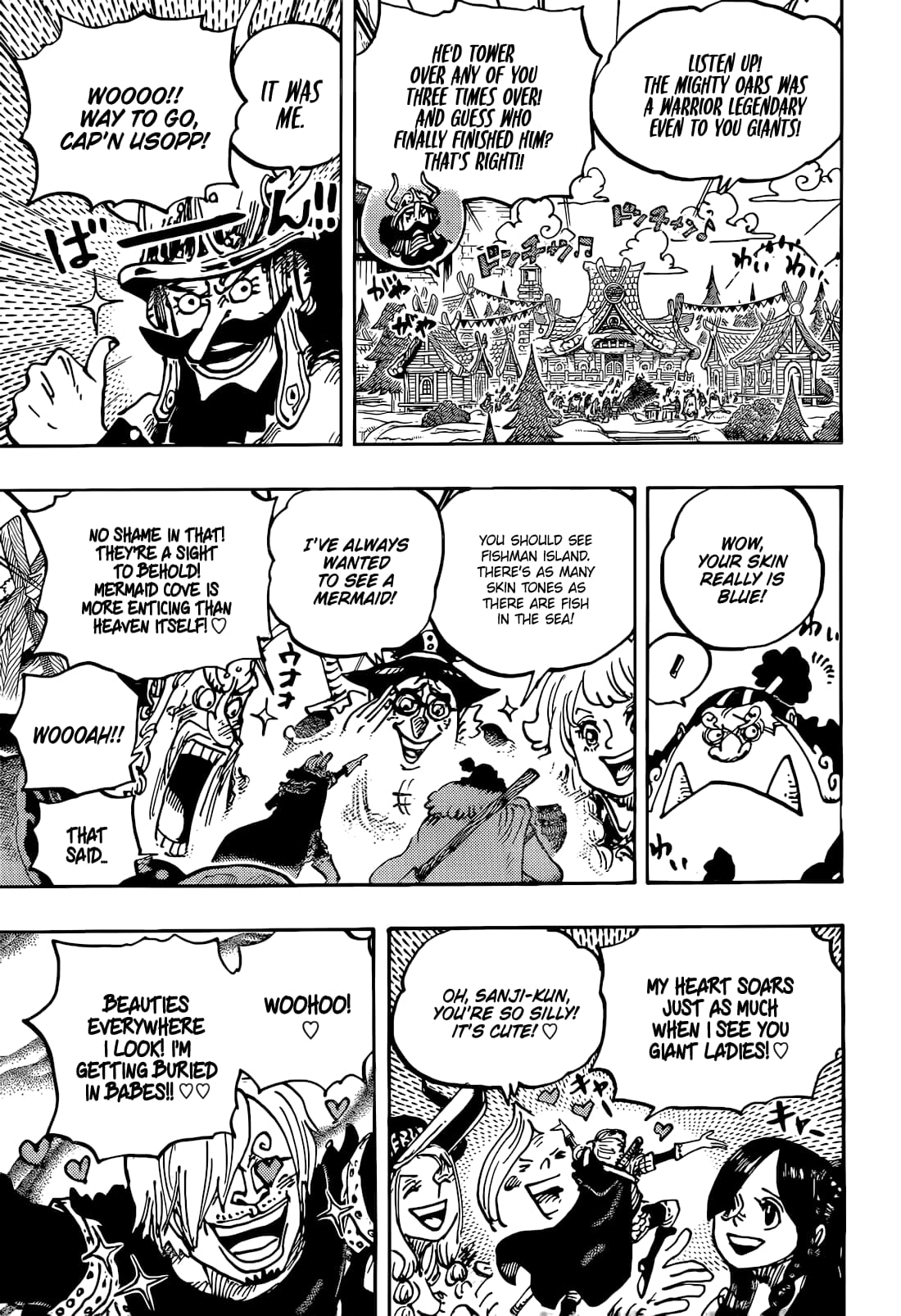 One Piece Chapter 1136 page 3 - Chapter 1136: The Land That Awaits the Sun
