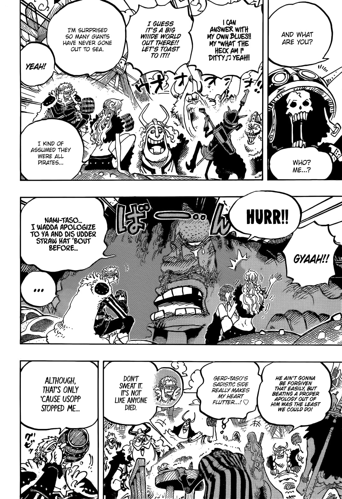 One Piece Chapter 1136 page 4 - Chapter 1136: The Land That Awaits the Sun