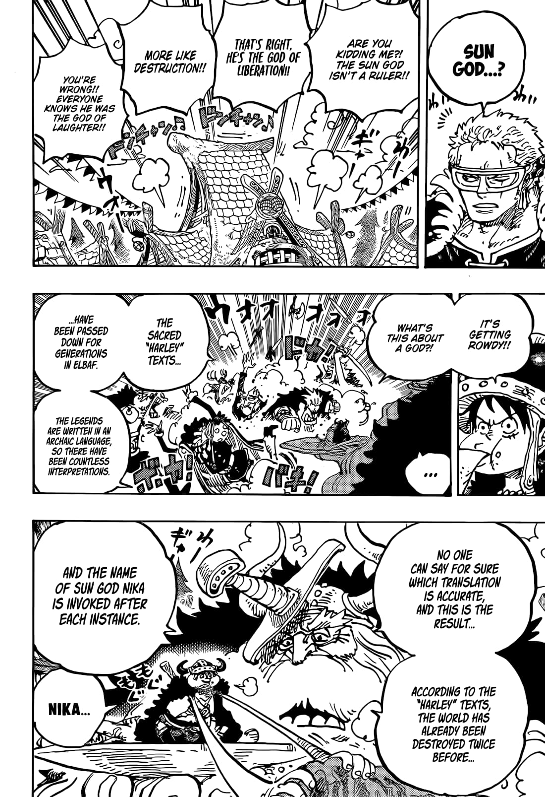 One Piece Chapter 1136 page 6 - Chapter 1136: The Land That Awaits the Sun