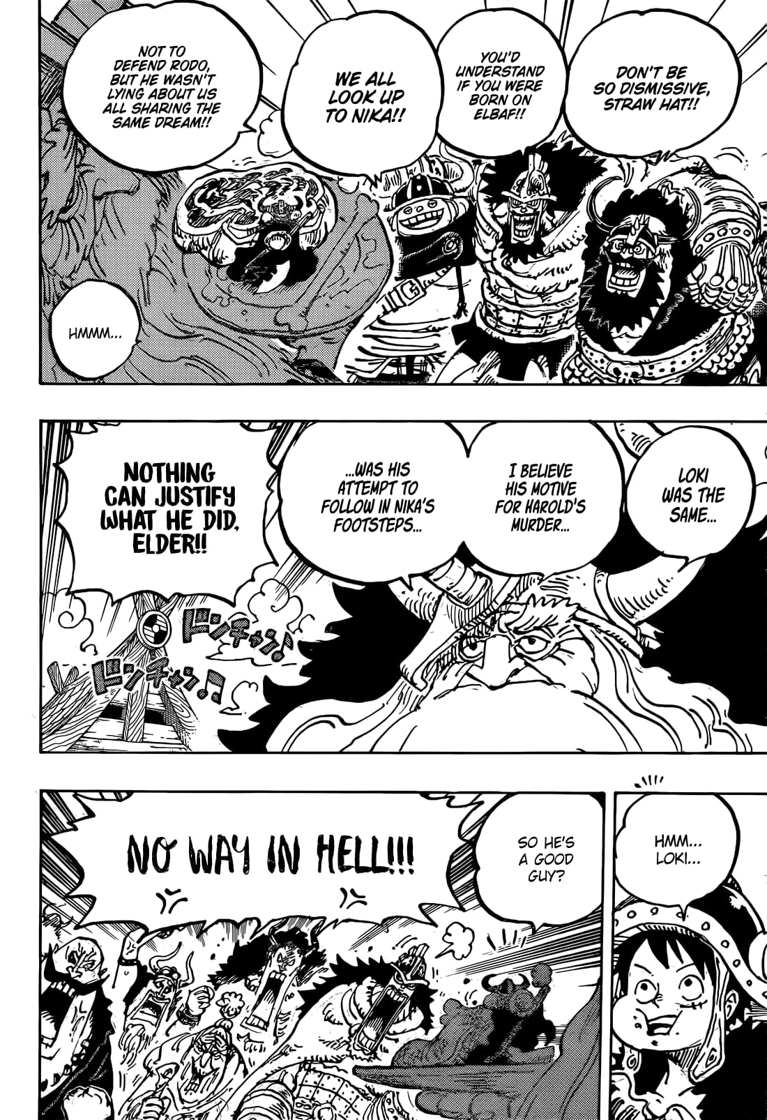 One Piece Chapter 1136 page 8 - Chapter 1136: The Land That Awaits the Sun