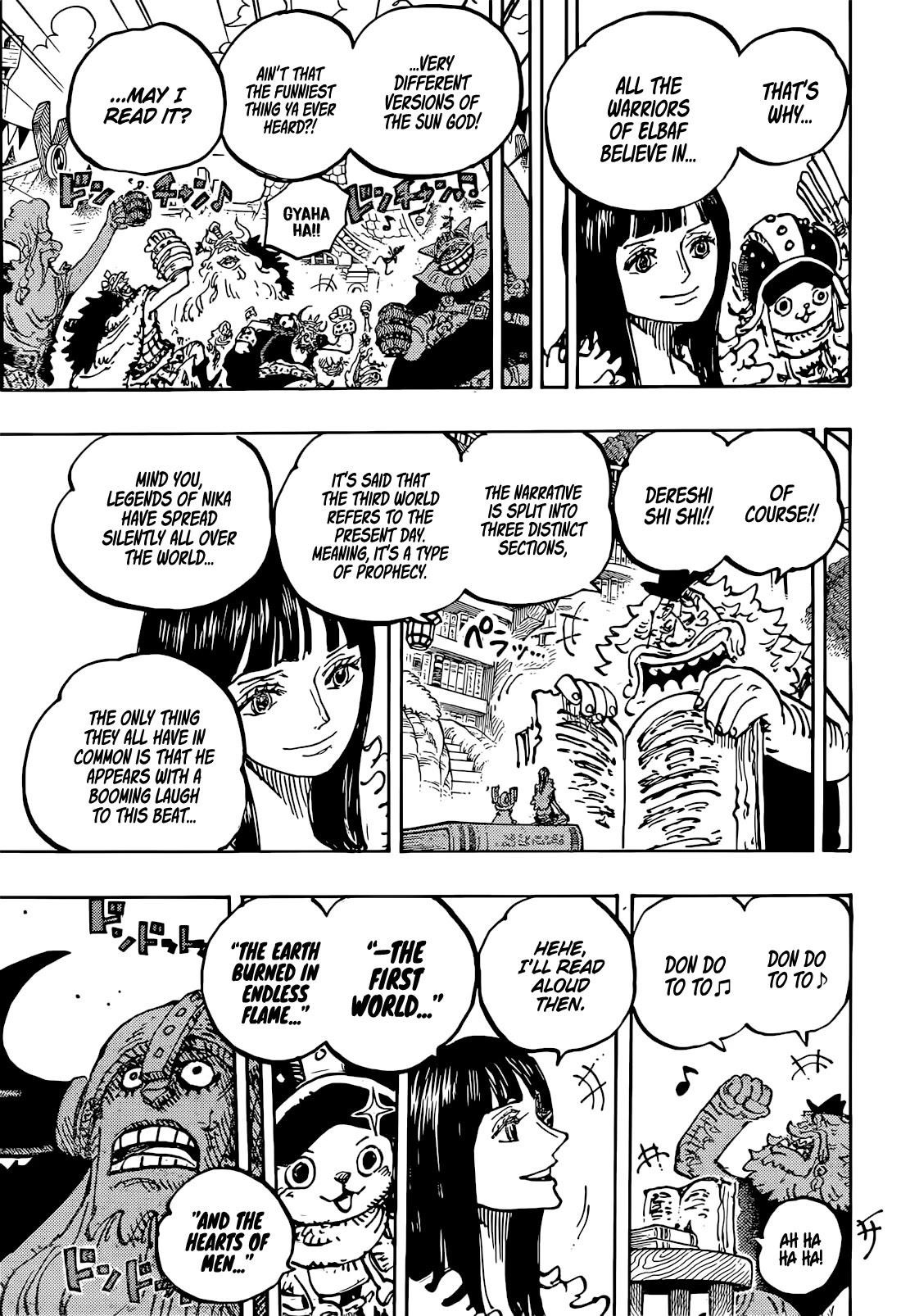One Piece Chapter 1138 page 14 - Chapter 1138: The Harley