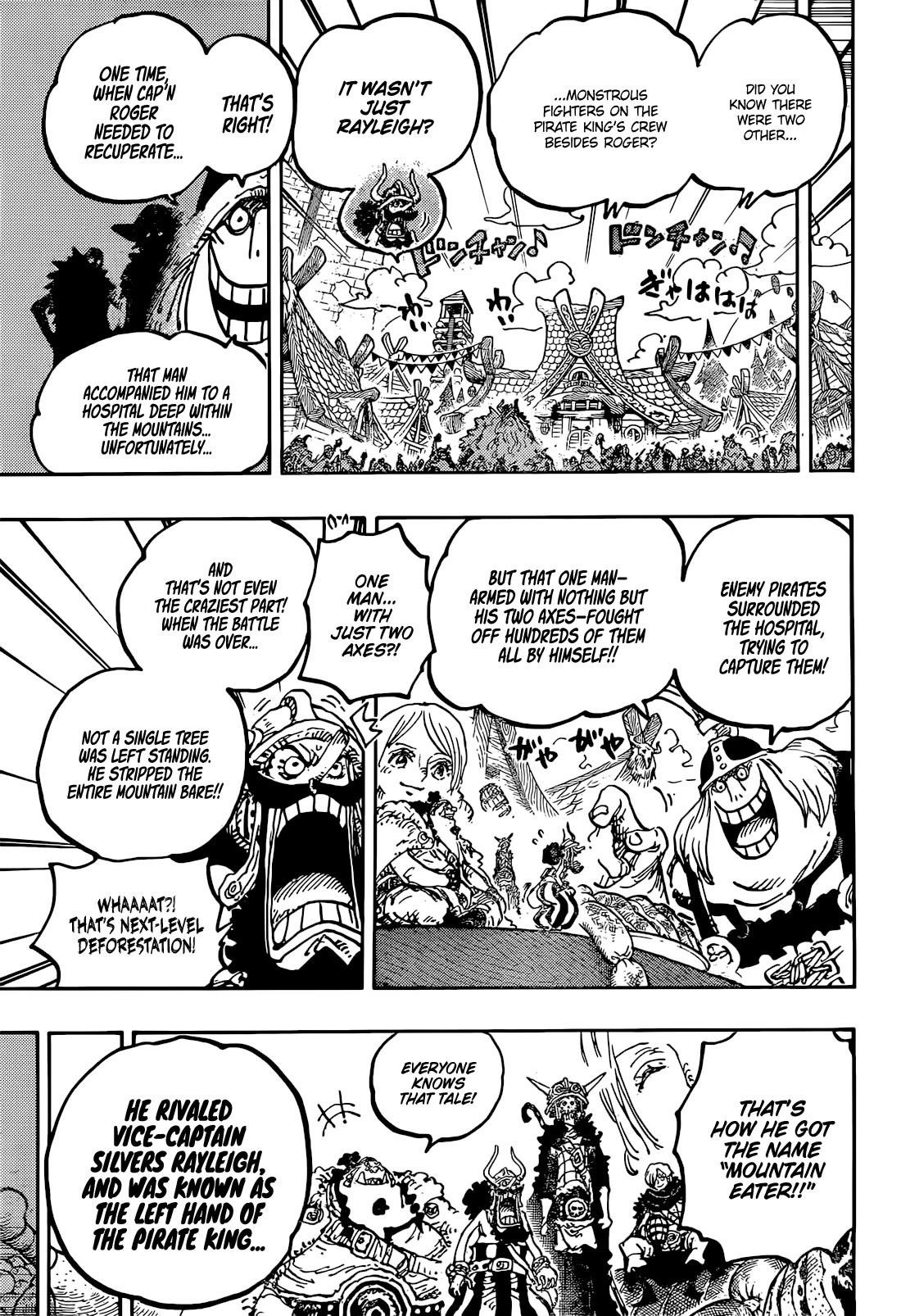 One Piece Chapter 1139 page 11 - Chapter 1139: Mountain-Eater