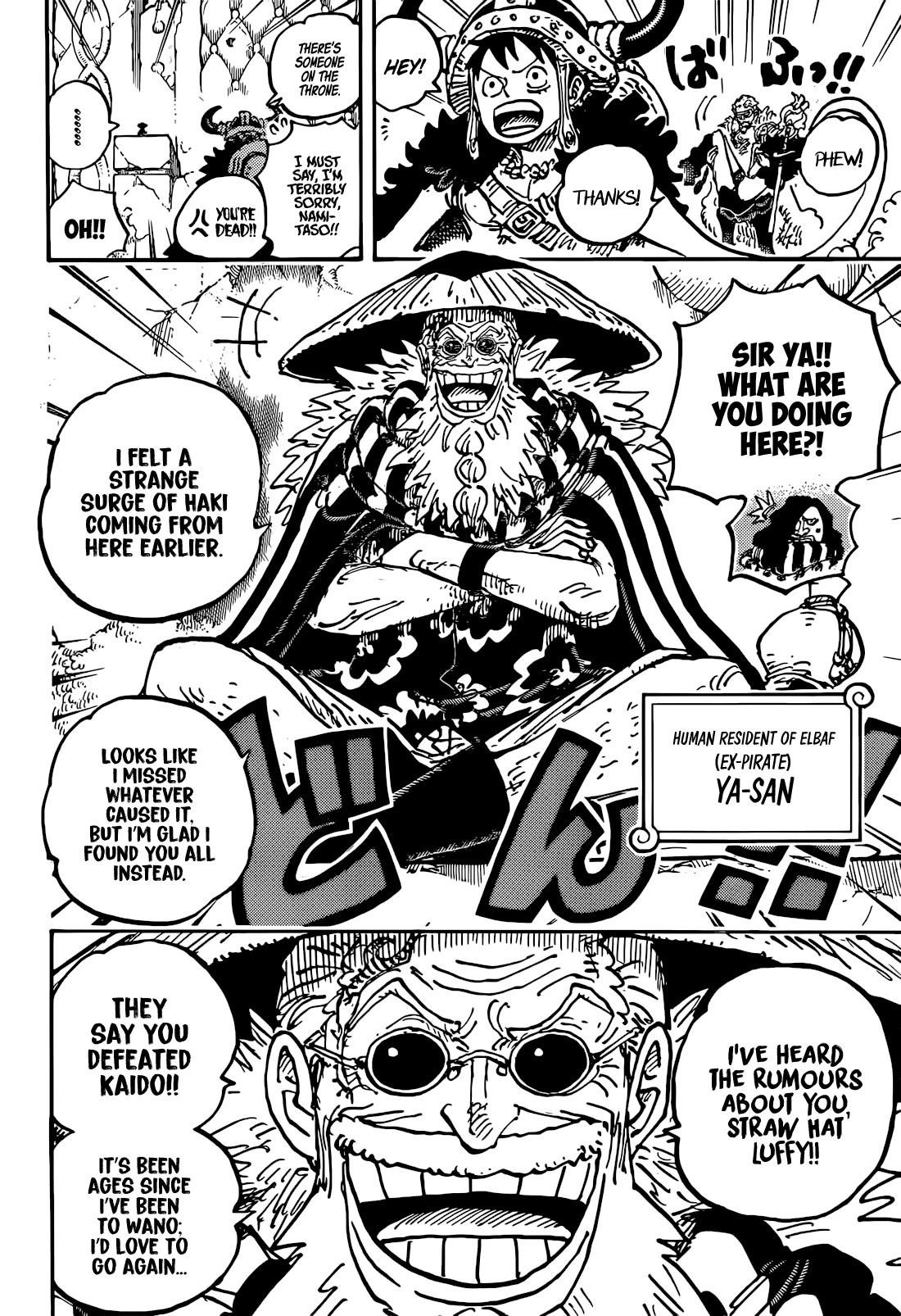 One Piece Chapter 1139 page 6 - Chapter 1139: Mountain-Eater